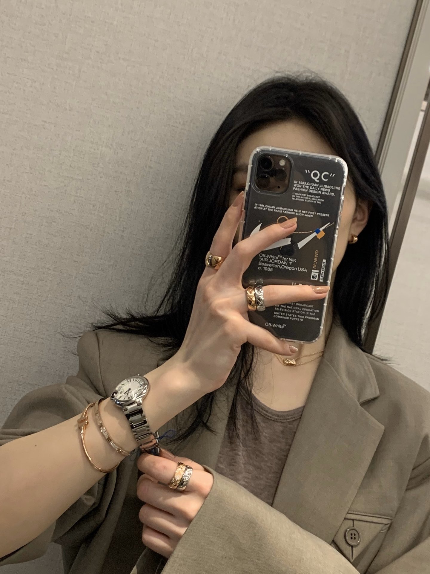 Chanel No Diamond Wide Coco Crush Ring - Original Replica Club