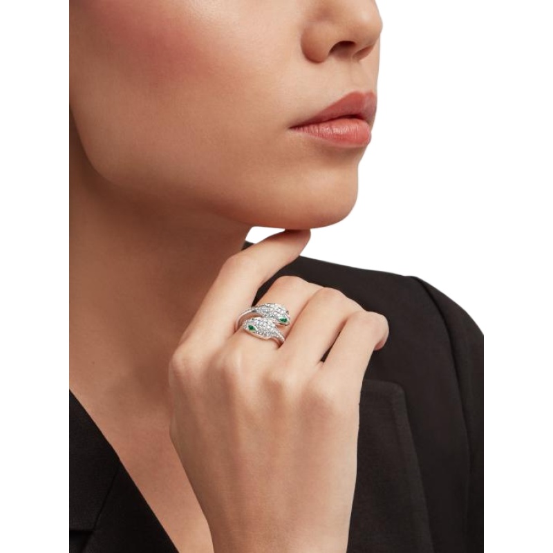 Replicate Serpenti Seduttori gilded snake ring(1:1 replica) - Original Replica Club