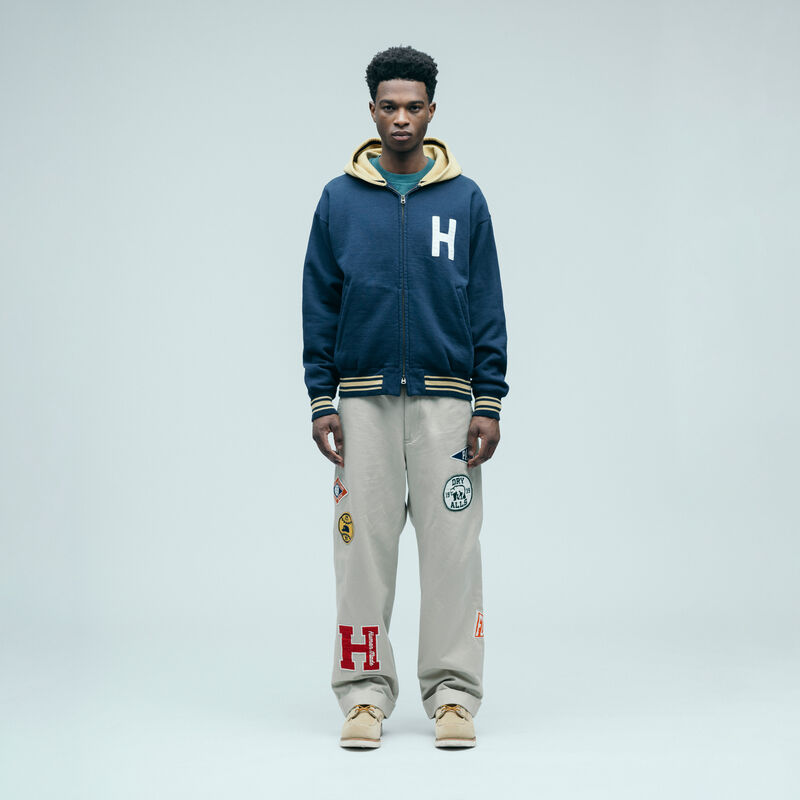 HUMAN MADE ZIP-UP HOODIE