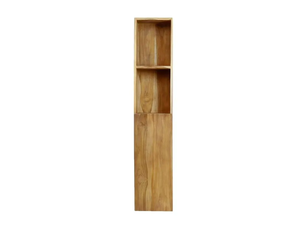 Armario de baño flotante de Decocasaes de teca maciza 70375zvzh