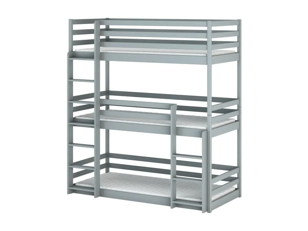Litera Habitarluz BB005 90x200 cm Gris NOPM51285