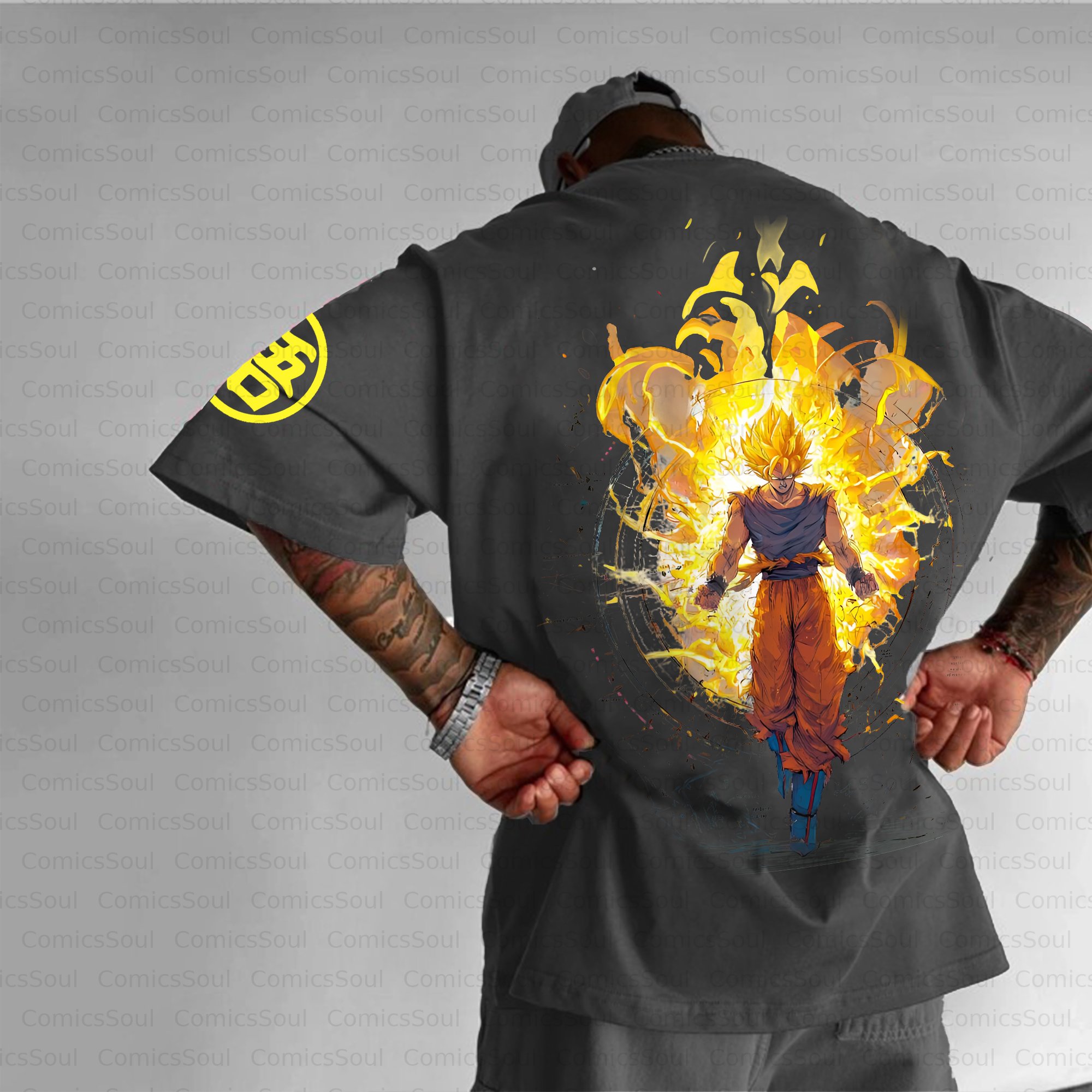 Unisex Anime Inspired Vintage T-Shirt