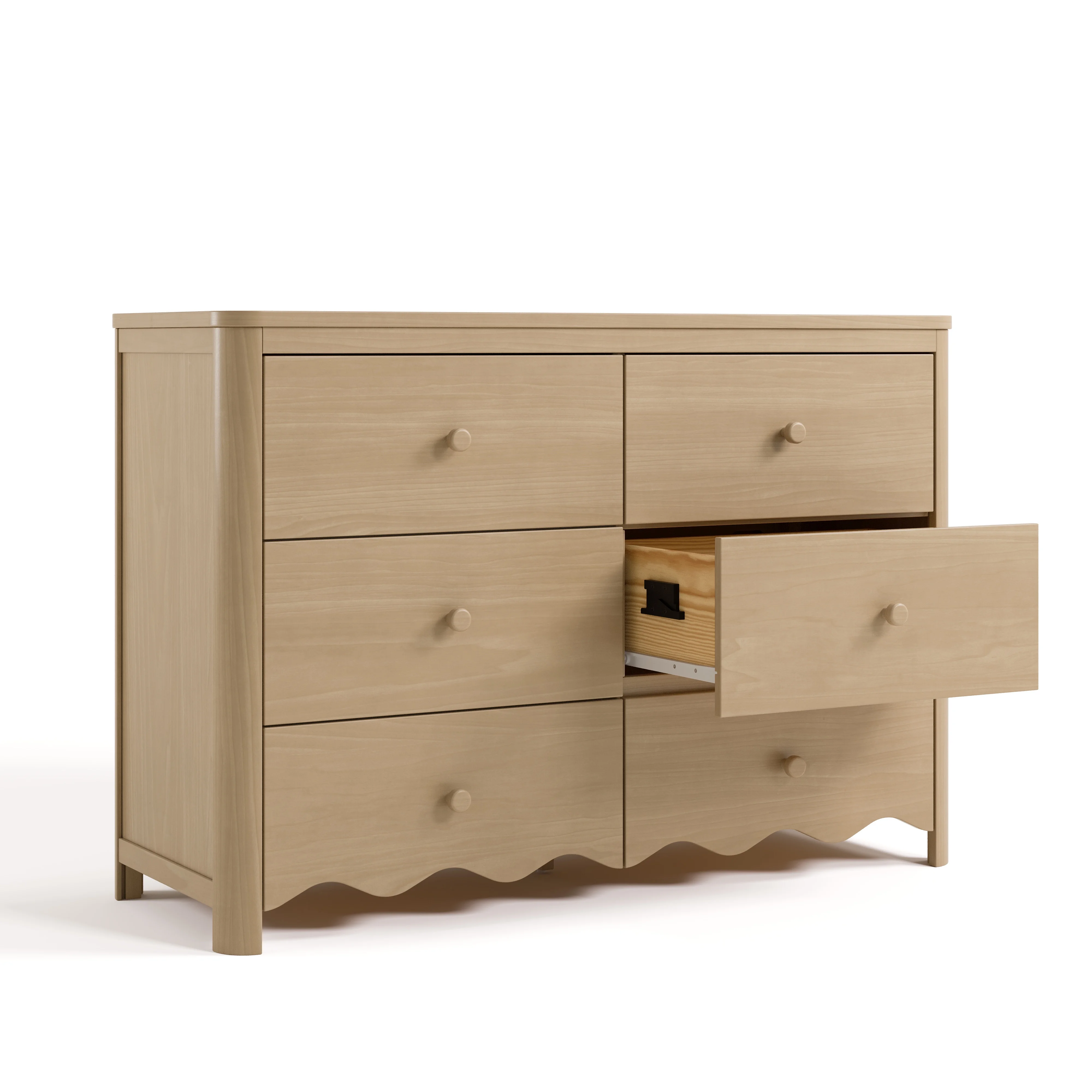 Storkcraft Casablanca 6 Drawer Nursery Dresser, Sage - Image 50