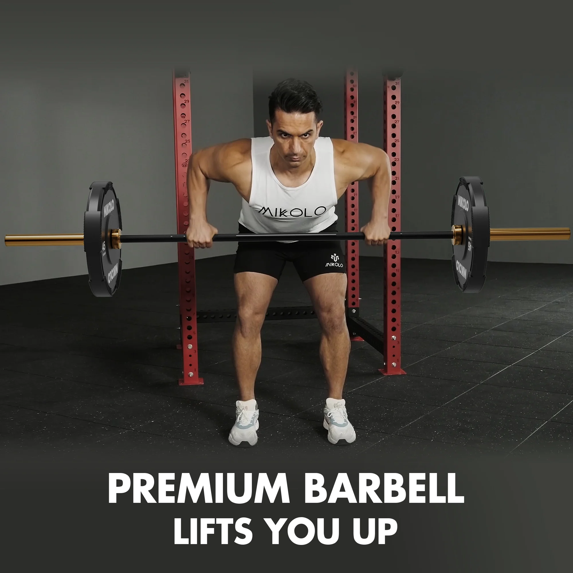 Mikolo 7ft Olympic Barbell, Barbell for Weightlifting and Powerlifting 45lb, Olympic Bar for 1500lbs Capacity, Weight Bar Fit 2-?Standard Weights - Image 78