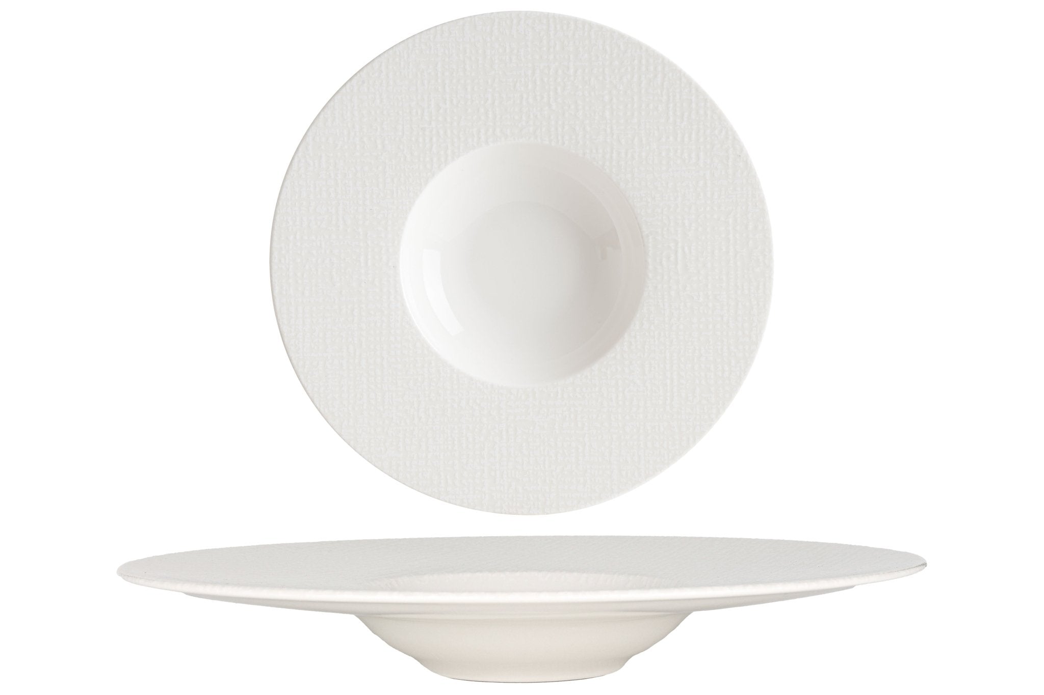 Bonna Pastabord - Patch Neat - Porselein - 30 cm (220cc) - set van 2