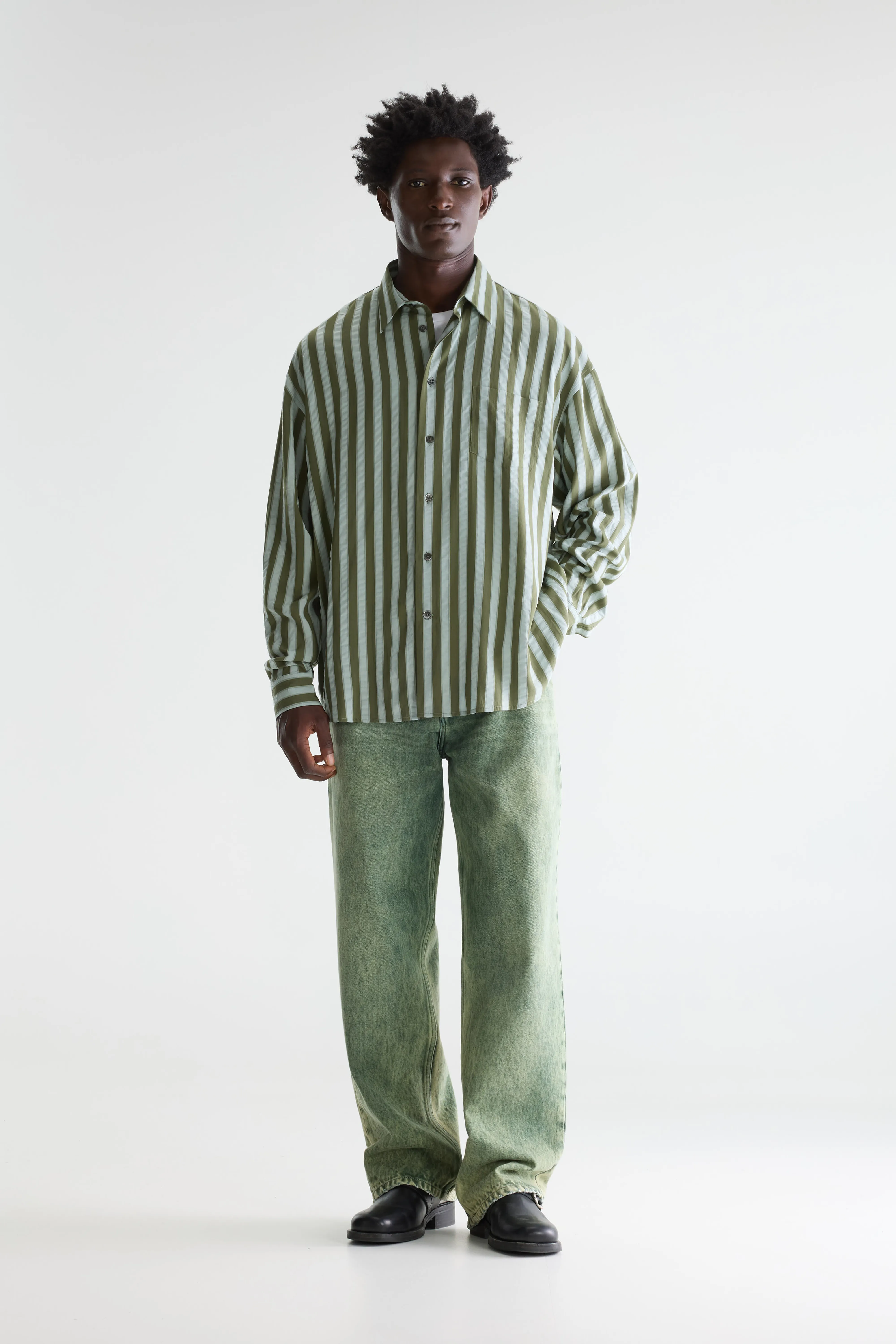 Bellerose Jops relaxed shirt  (261 / M / STRIPE D)