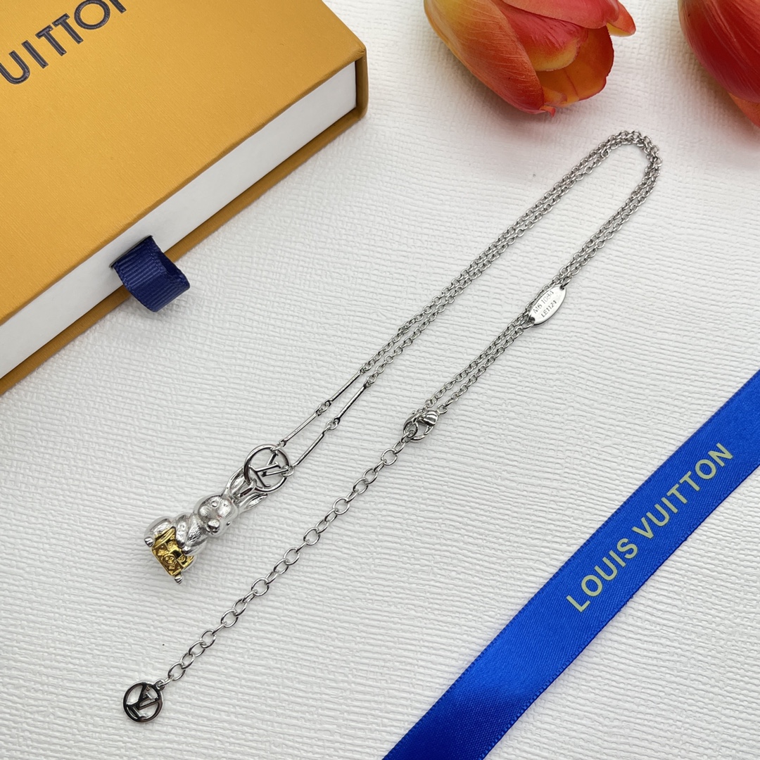 Louis Vuitton Rabbit Necklace - Original Replica Club