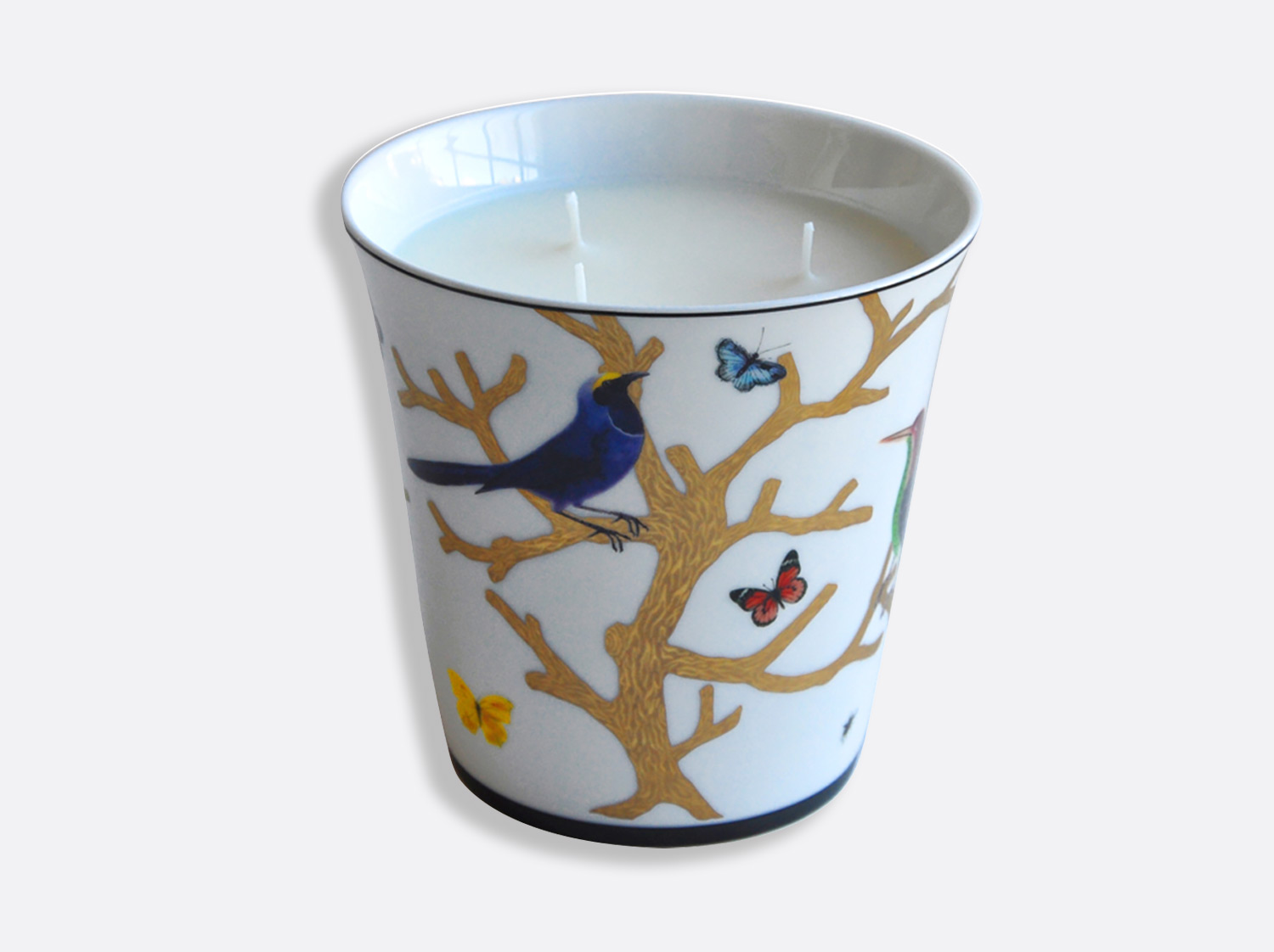 Pot à bougie 15 cm + bougie parfumée « Rue des Archives » 950g