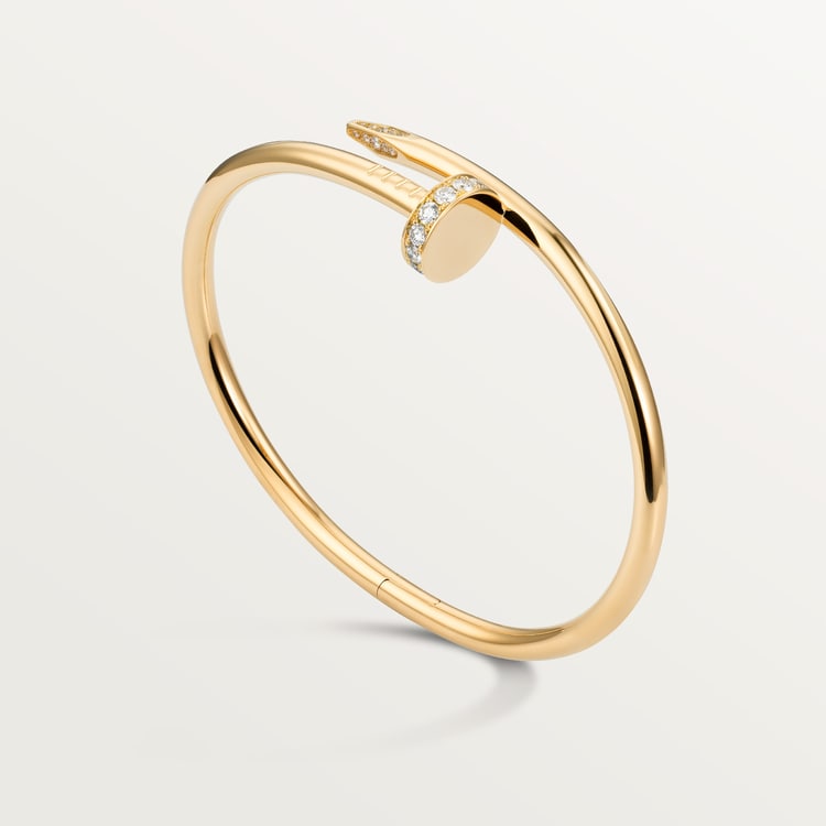 Replicate Juste un Clou bracelet, classic model, diamonds(1:1 replica) - Original Replica Club