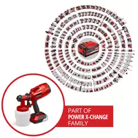 Cl.Paint Spray Sys (Spray Gun) TC-SY 18/60 Li-Solo