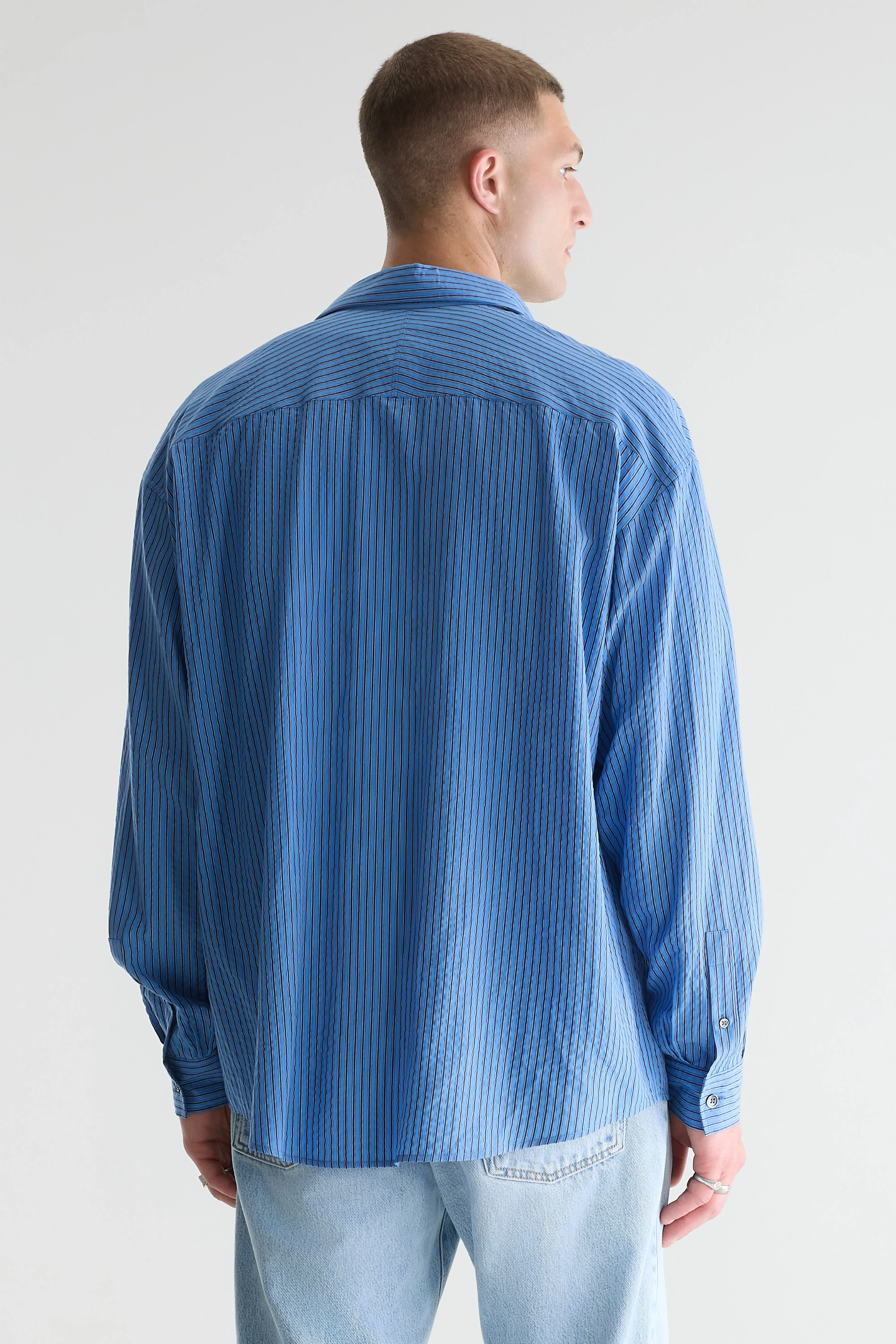 Bellerose Jops relaxed shirt  (261 / M / STRIPE E)