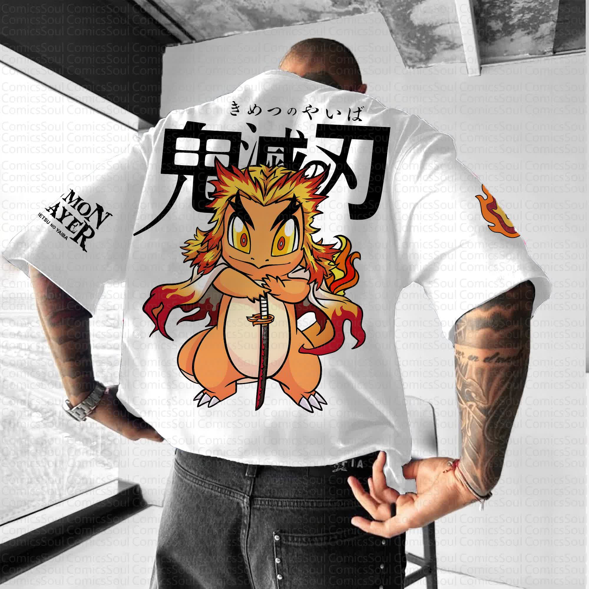 Unisex Anime Inspired Vintage T-Shirt丨Comicssoul X Comicssoul