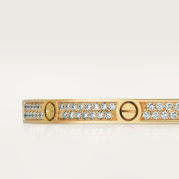 Replicate LOVE bracelet, small model, paved(1:1 replica) - Original Replica Club