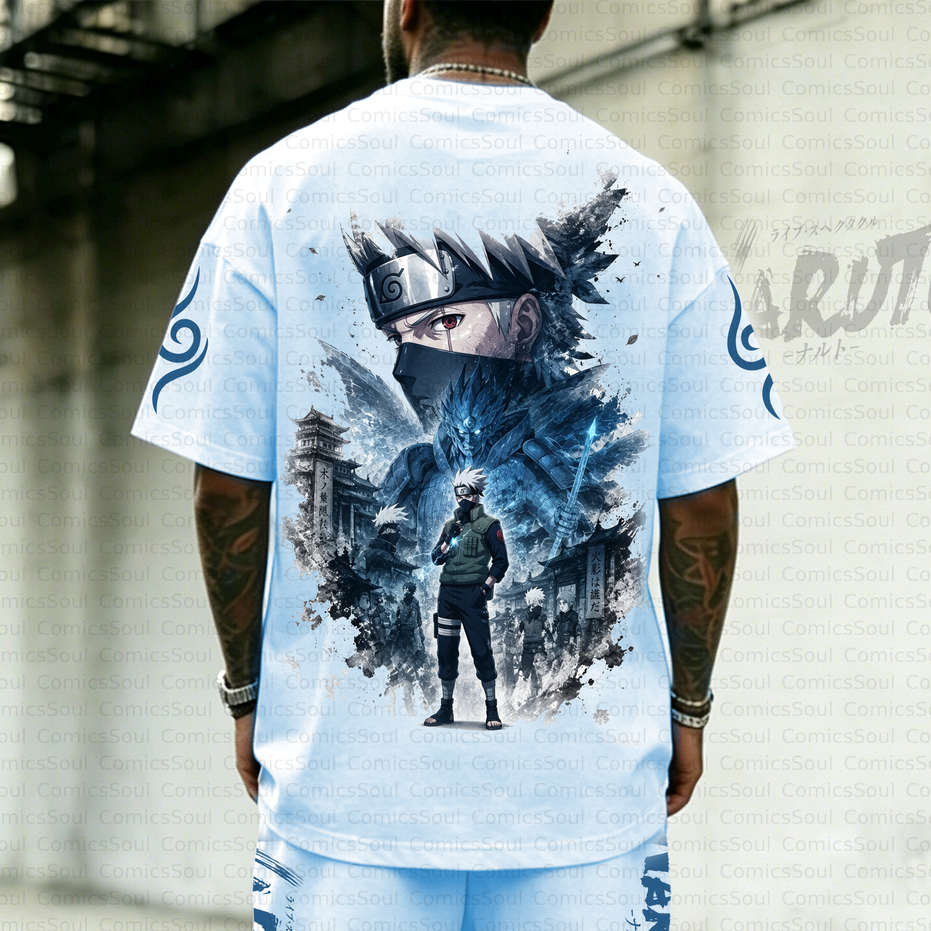 Unisex Anime Inspired Vintage T-Shirt