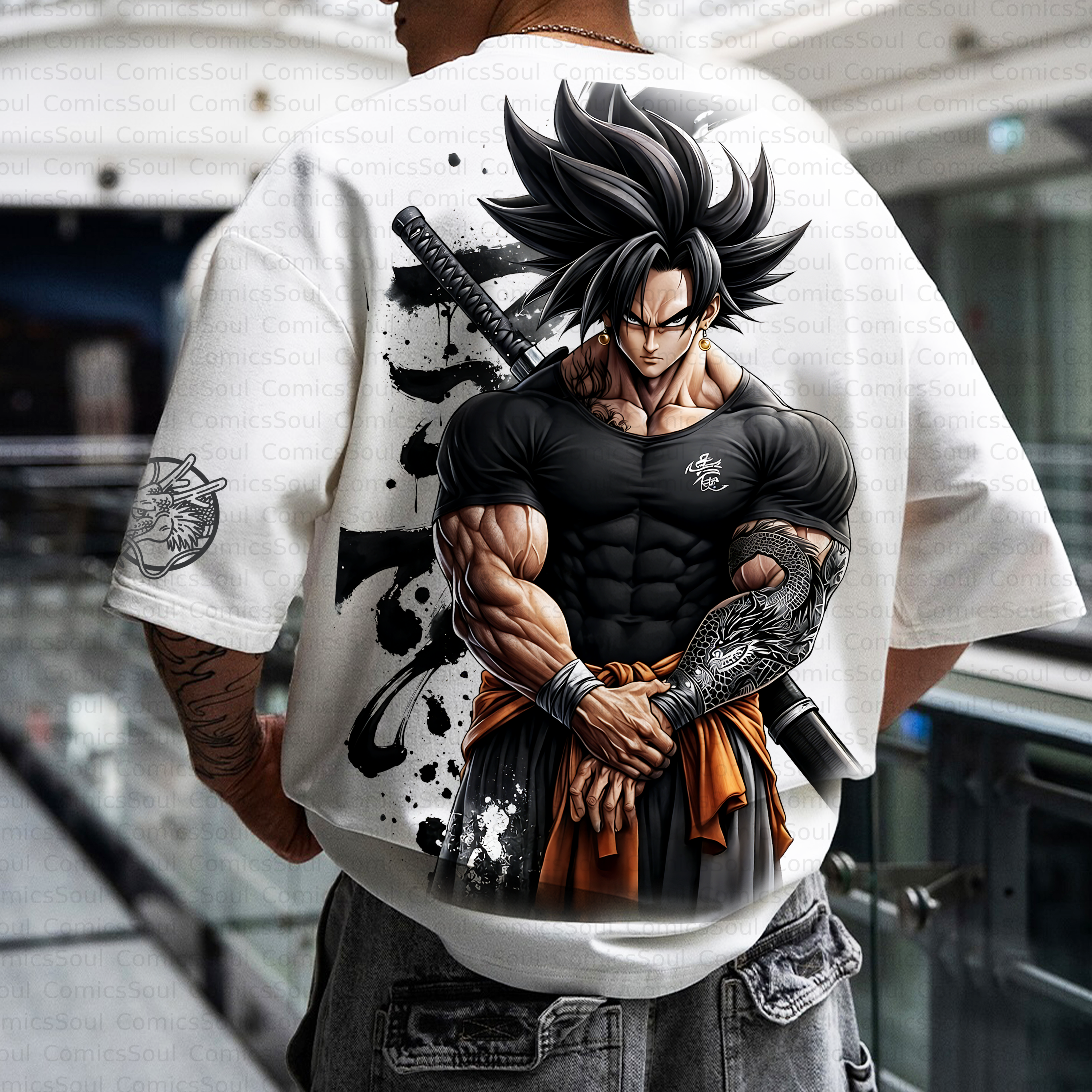 Unisex Anime Inspired Vintage T-Shirt