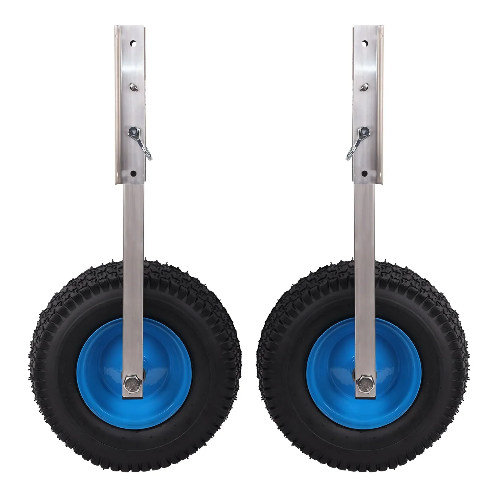 Wheels 600LBS Boat Boat Transom Launching Wheel with 12 Inch Wheels Set for Inflatable Boat & Aluminum Boat