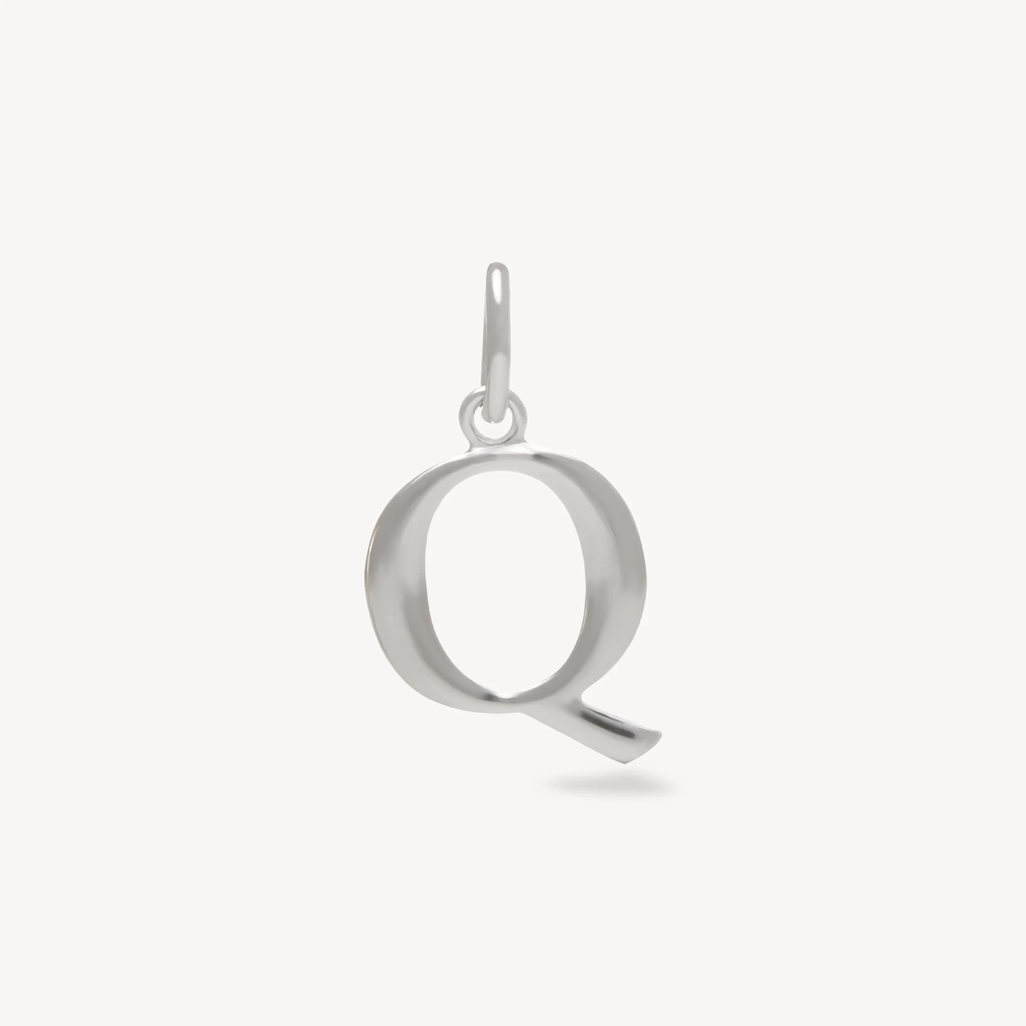 Sterling Silver Letter Charm