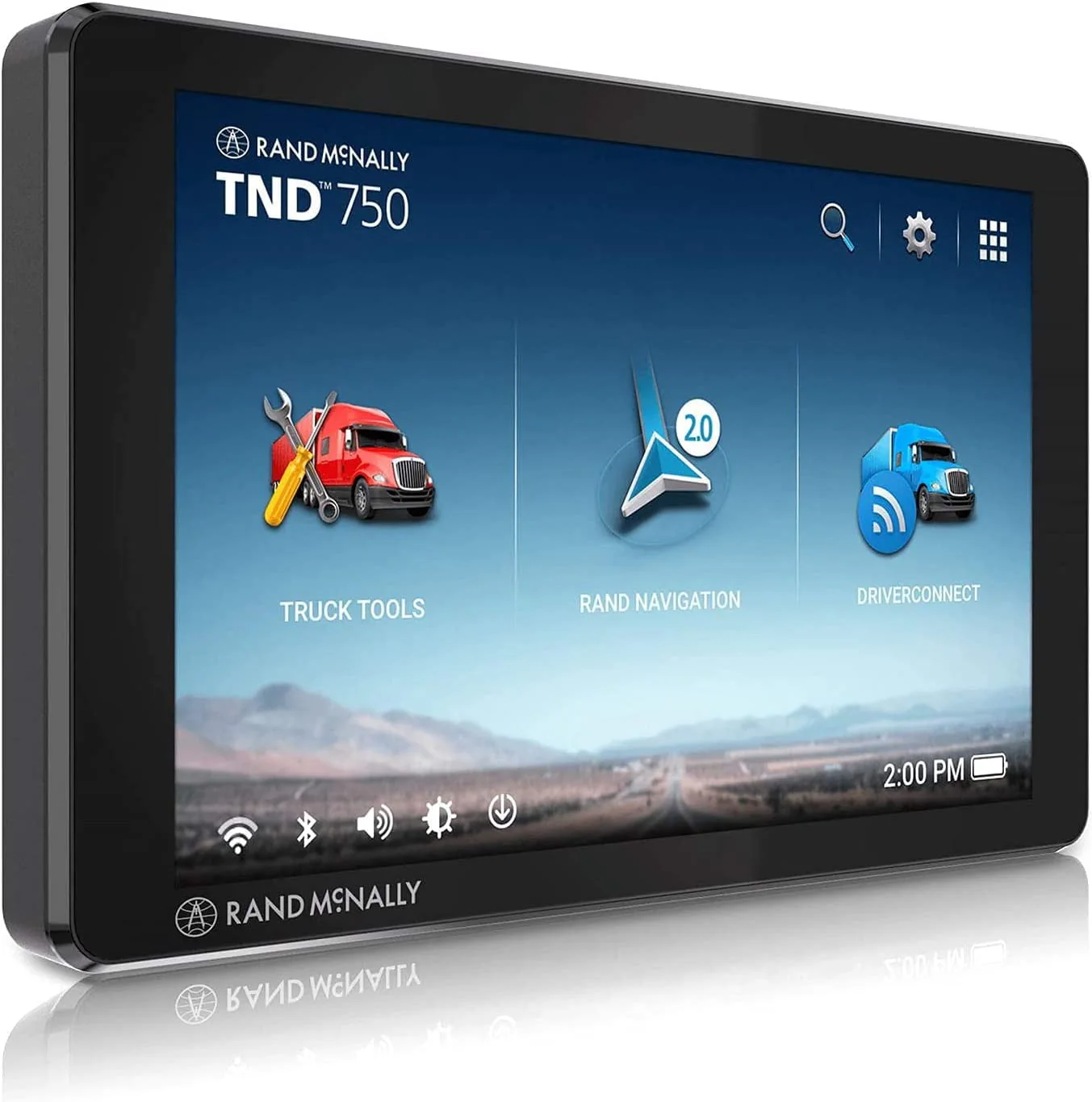 Restored Rand Mcnally TND 750 7" GPS Vehicle Navigation System (Refurbished)