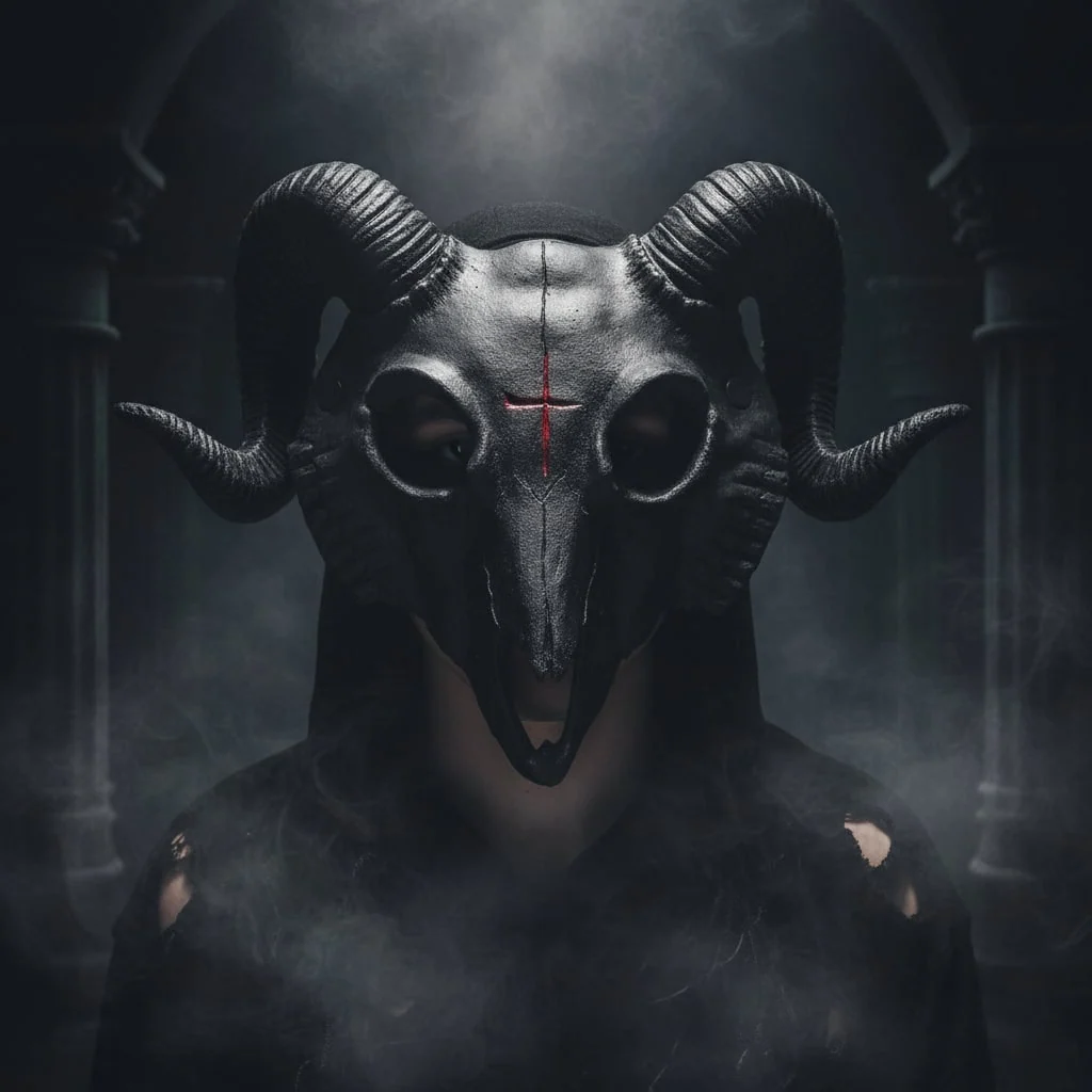 Halloween Mask Scary Theater Goat Costume Party