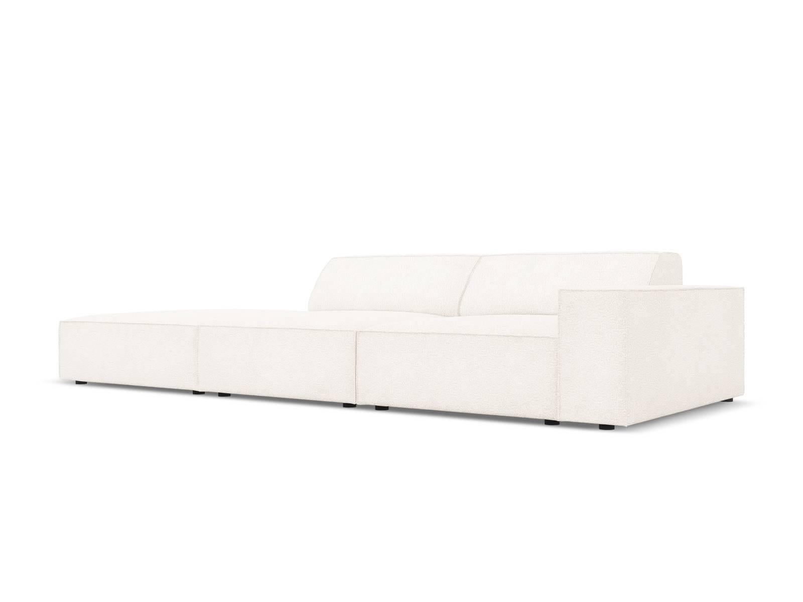 Micadoni 4-zitsbank Jodie bouclé links open