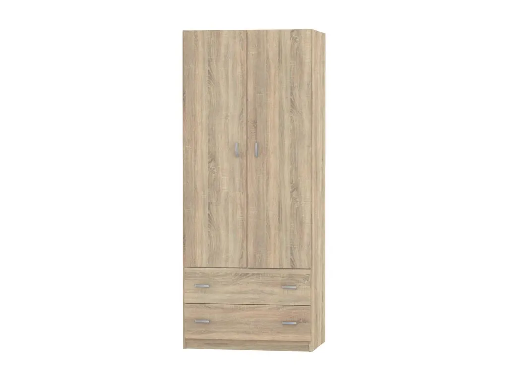 Armario ropero / Mueble de almacenamiento color Francomuebleses - Altura 180 x Longitud 74 x Profundidad 50 cm