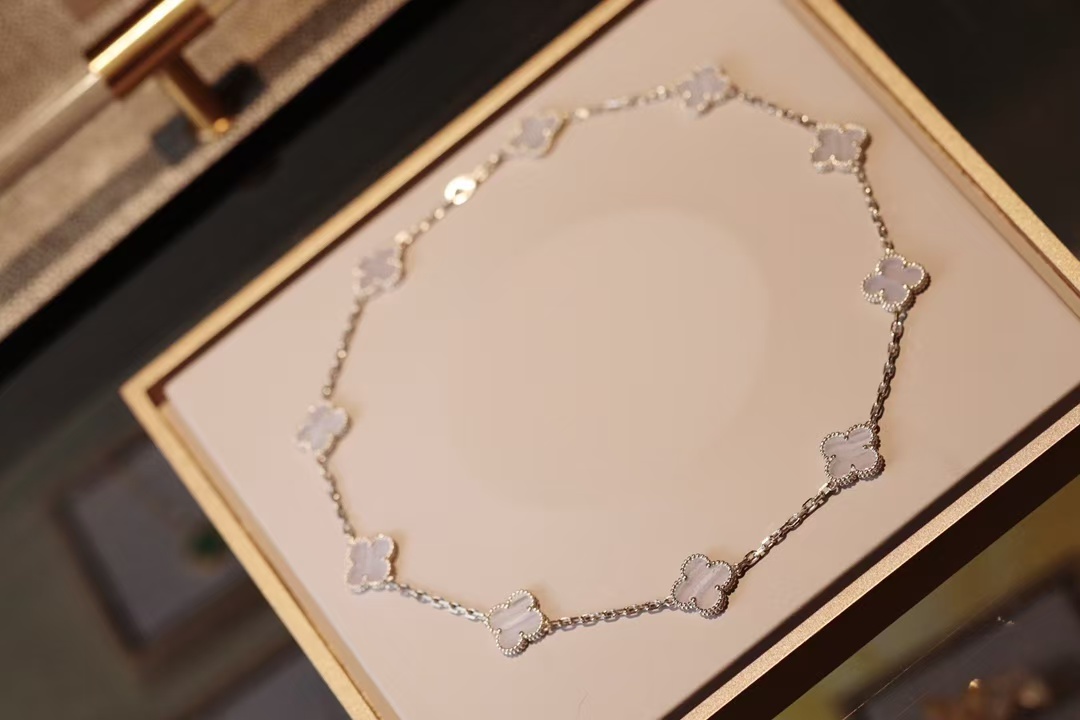 VCA Vintage Alhambra Necklace, 10 Motifs - Original Replica Club