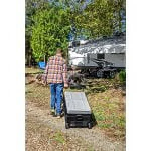 Camco CAM-750 75-Liter Portable Compact Fridge/Freezer | Features Bluetooth Capable Remote Access & 2 Compartments w/Dual Zone Cooling | Adjusts from -4- F to 68- w/2 Cooling Modes ECO & MAX (51520) - Image 10