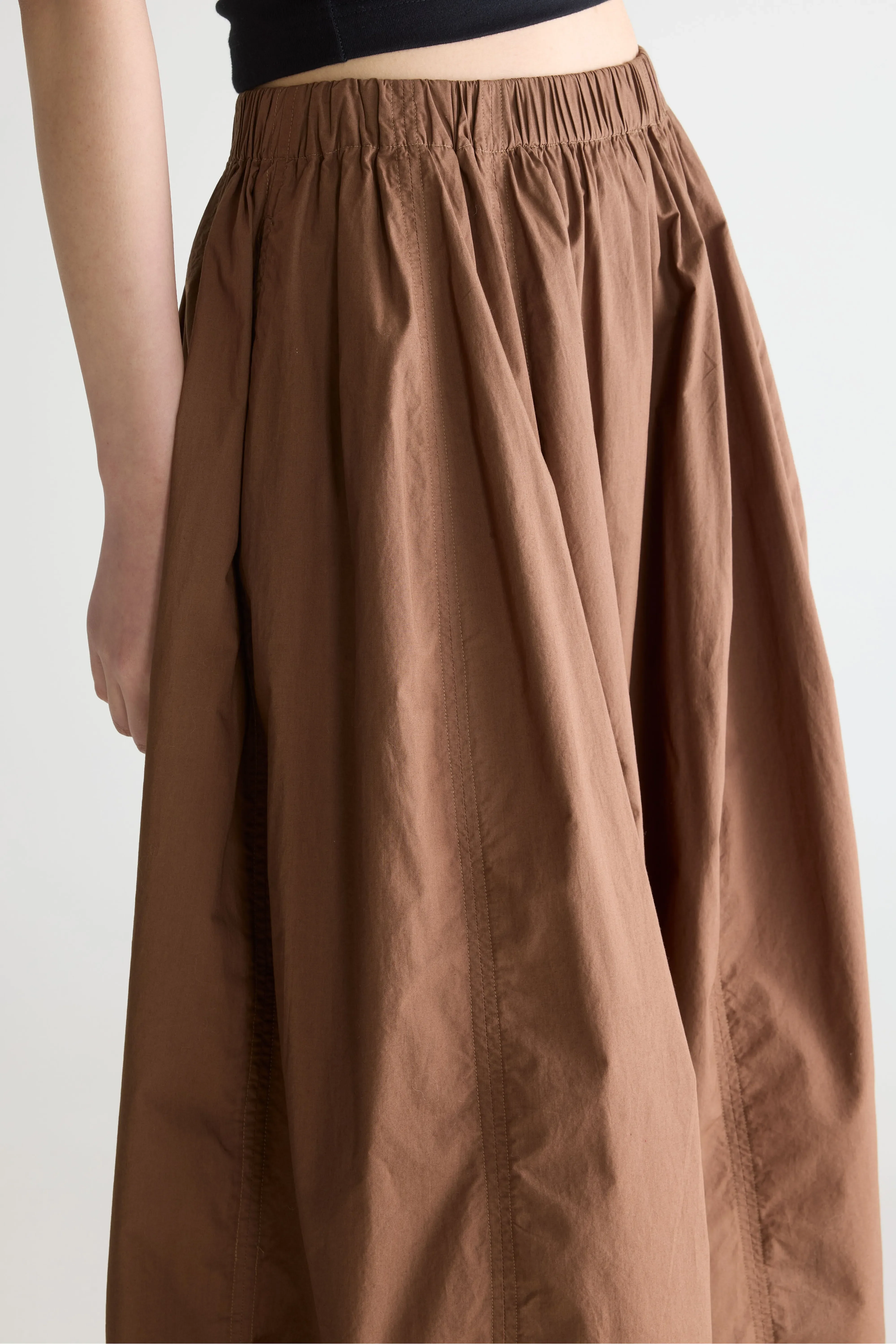 Bellerose Cinley midi skirt (261 / W / CHOCOLATE)