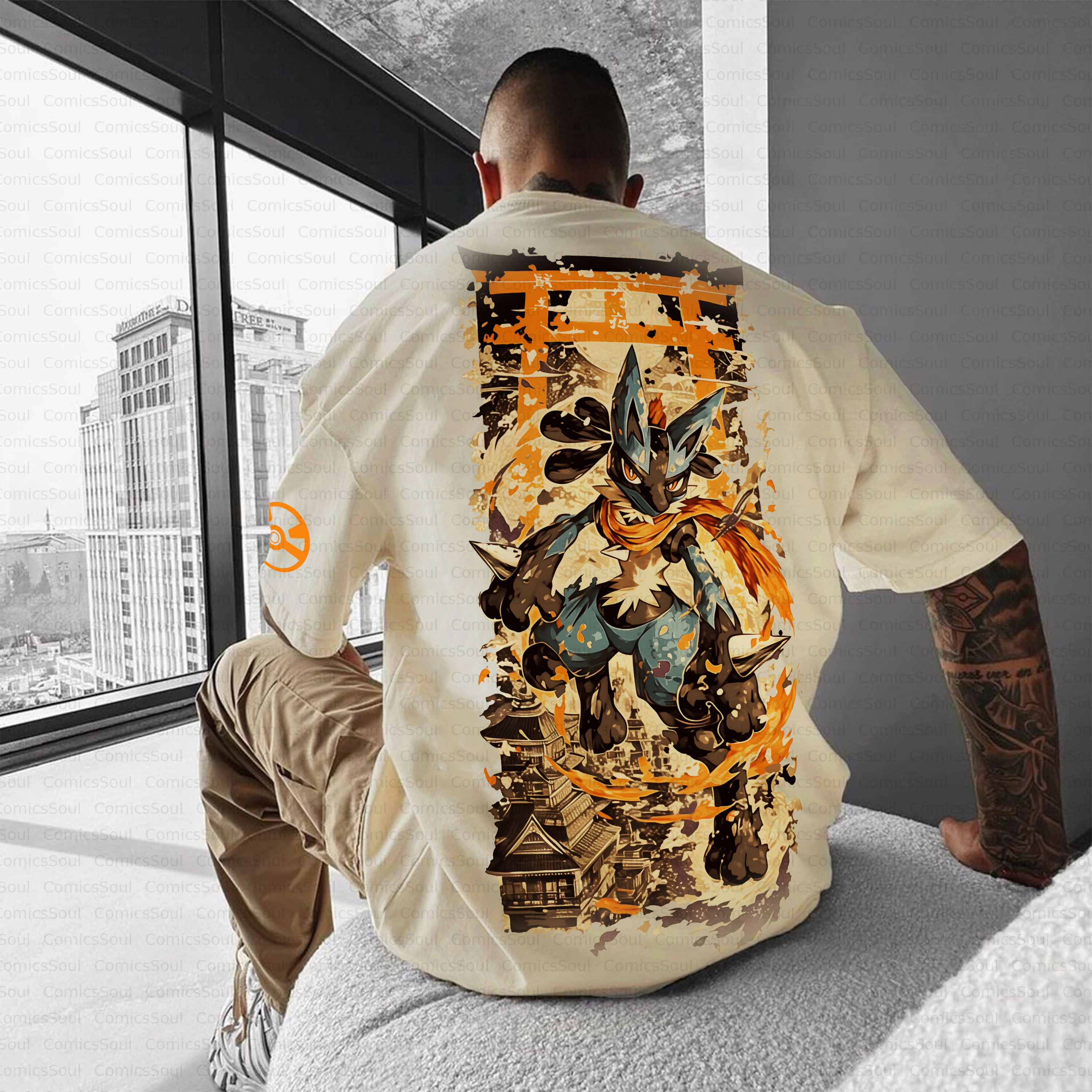 Unisex Anime Inspired Vintage T-Shirt