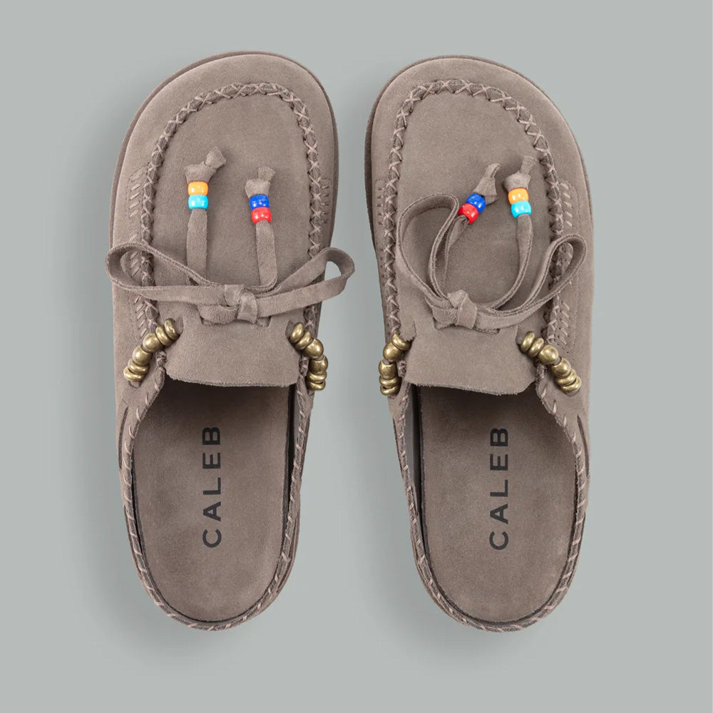 Caleb - Mules Kaia - Taupe