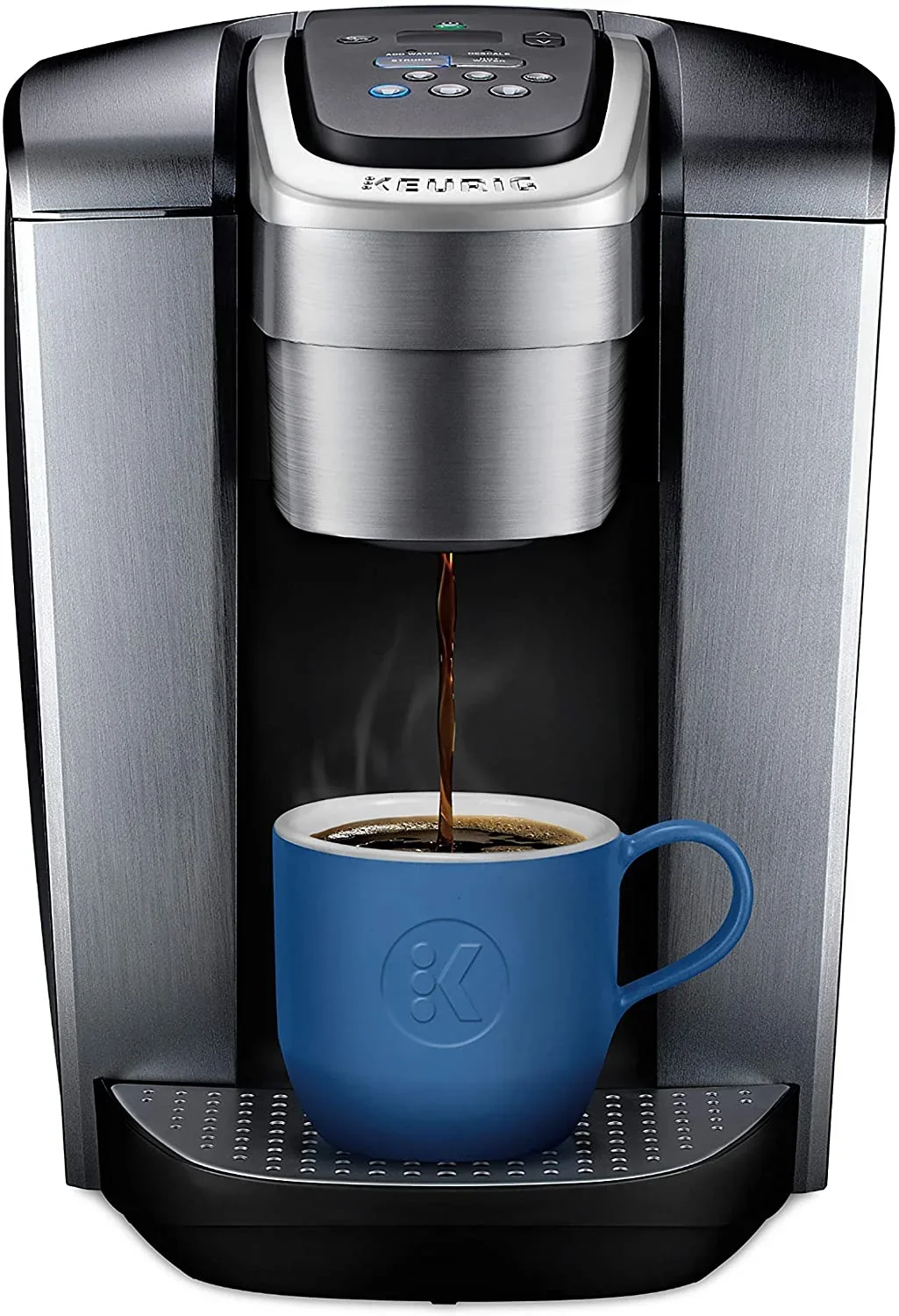 Keurig K-Elite Coffee Maker, Single Serve K-Cup Pod Coffee Brewer, With Iced Coffee Capability & 3-Month Brewer Maintenance Kit Includes Descaling Solution, Water Filter Cartridges & Rinse Pods