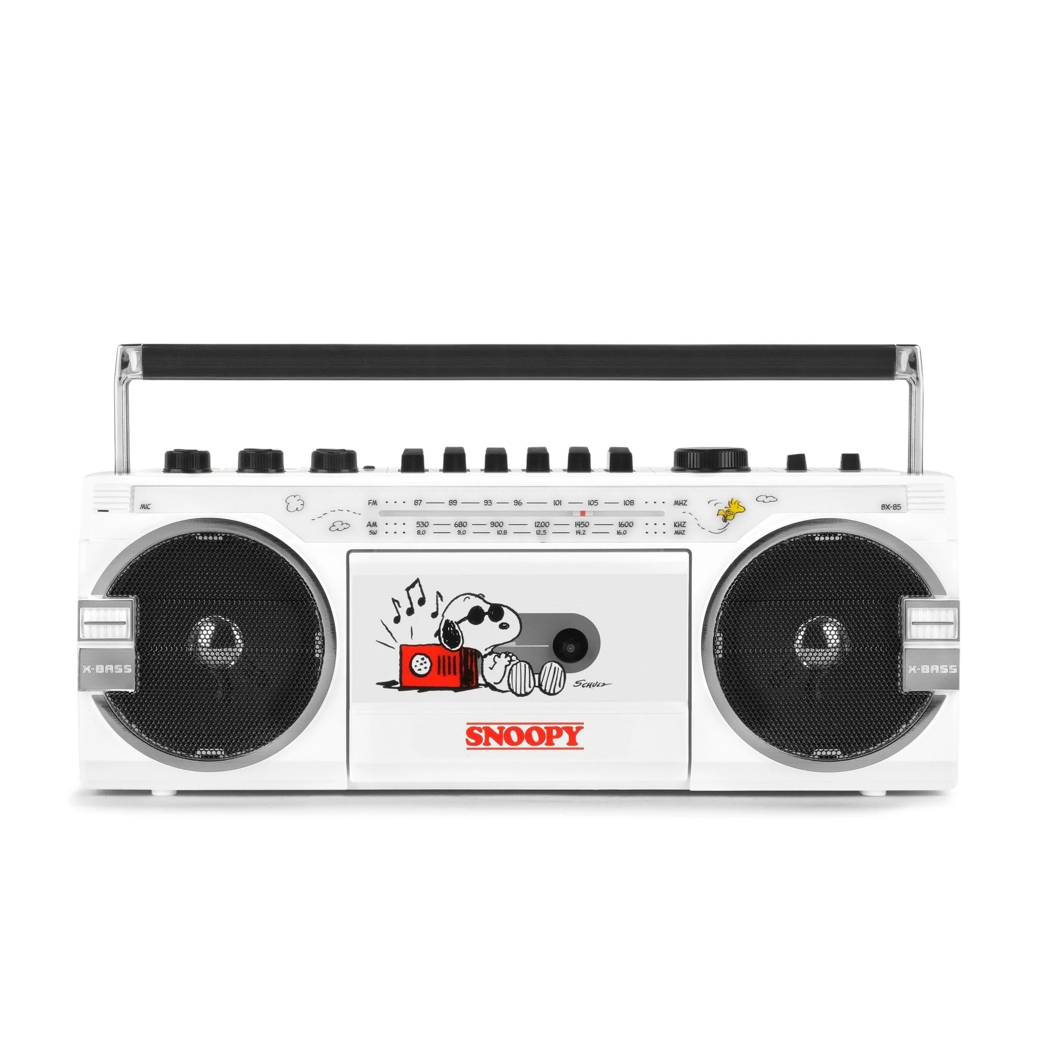 Retrospekt Snoopy BX-85 Bluetooth Cassette Player Boombox - Image 3 Retrospekt Snoopy BX-85 Bluetooth Cassette Player Boombox - Image 3