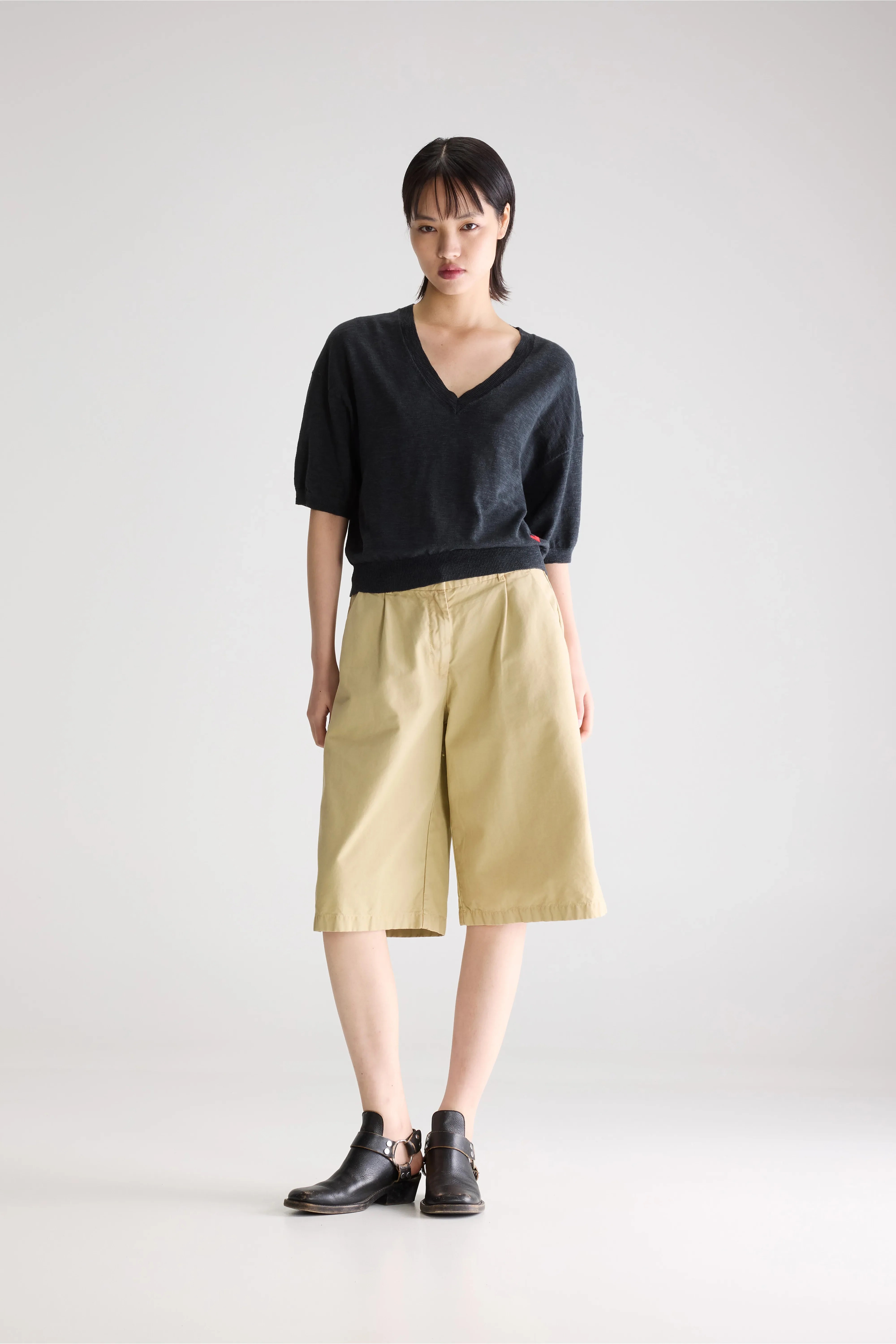 Bellerose Dadif v-neck sweater (261 / W / PIRATE)