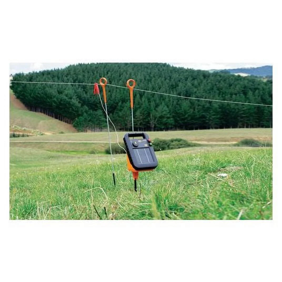 Gallagher S20 6 volt Solar Fence Energizer 12 mi. Black/Orange - Image 2