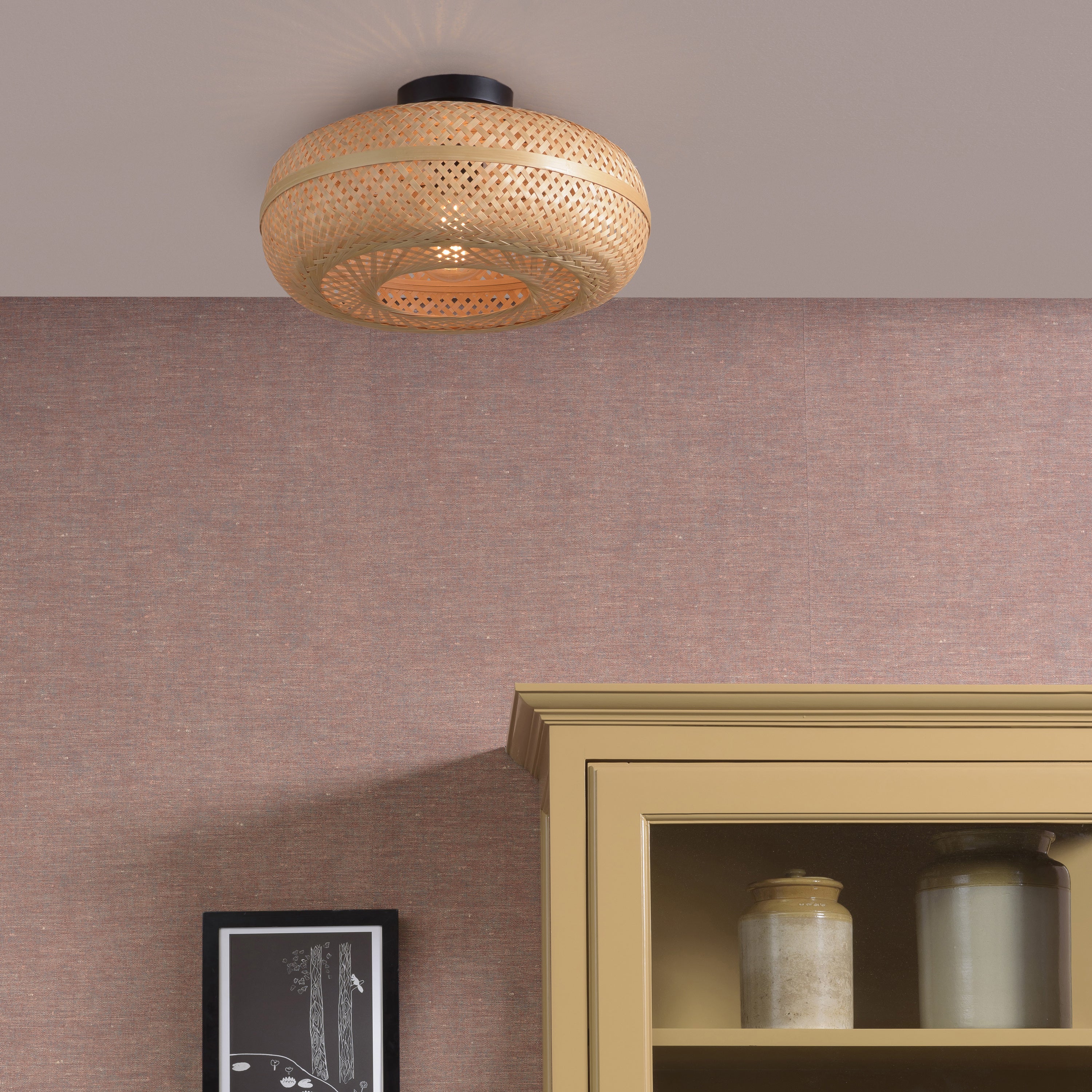 GOOD&MOJO Palawan Plafonnière - S