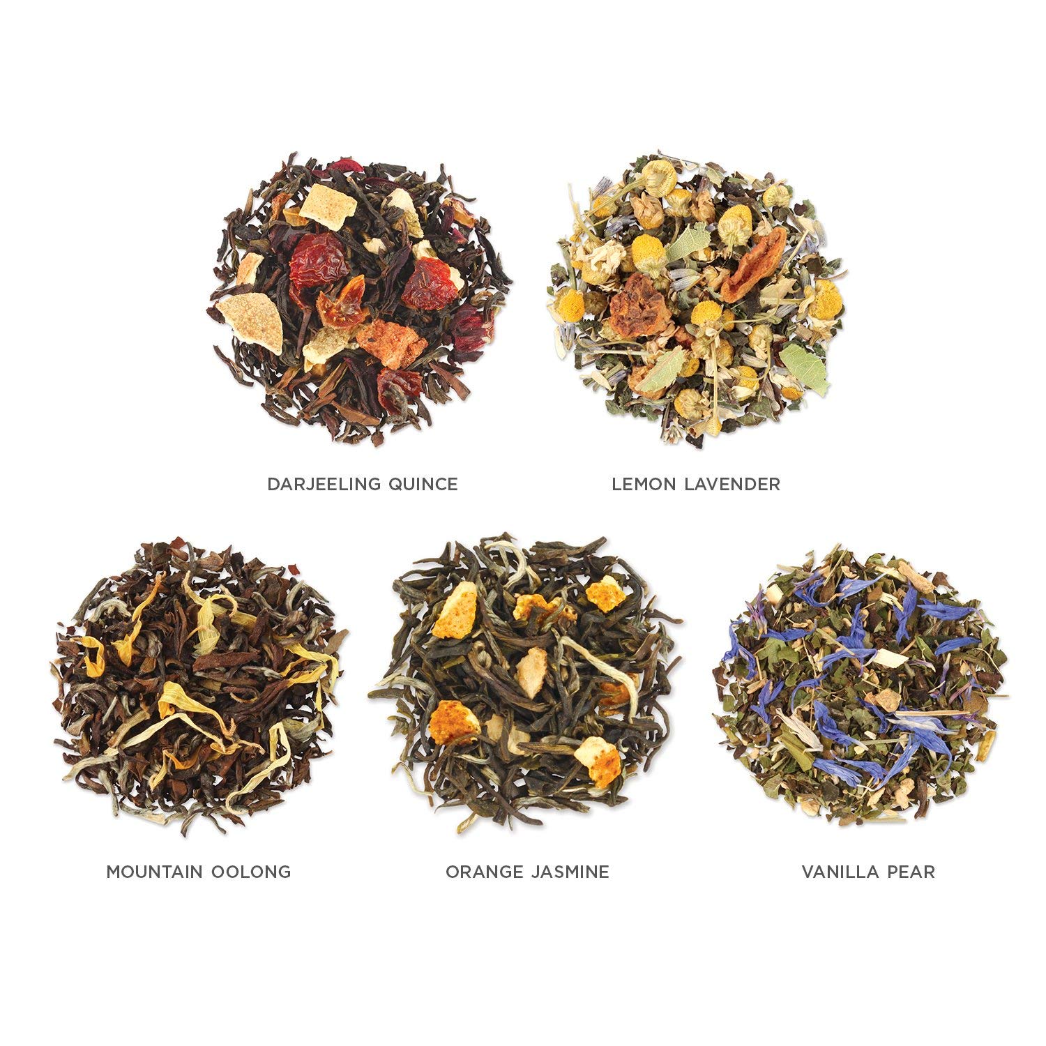 Tea Forte Single Steeps Loose Leaf Tea Sampler, Assorted Variety Tea Box, 15 Single Serve Pouches, Lotus Tea