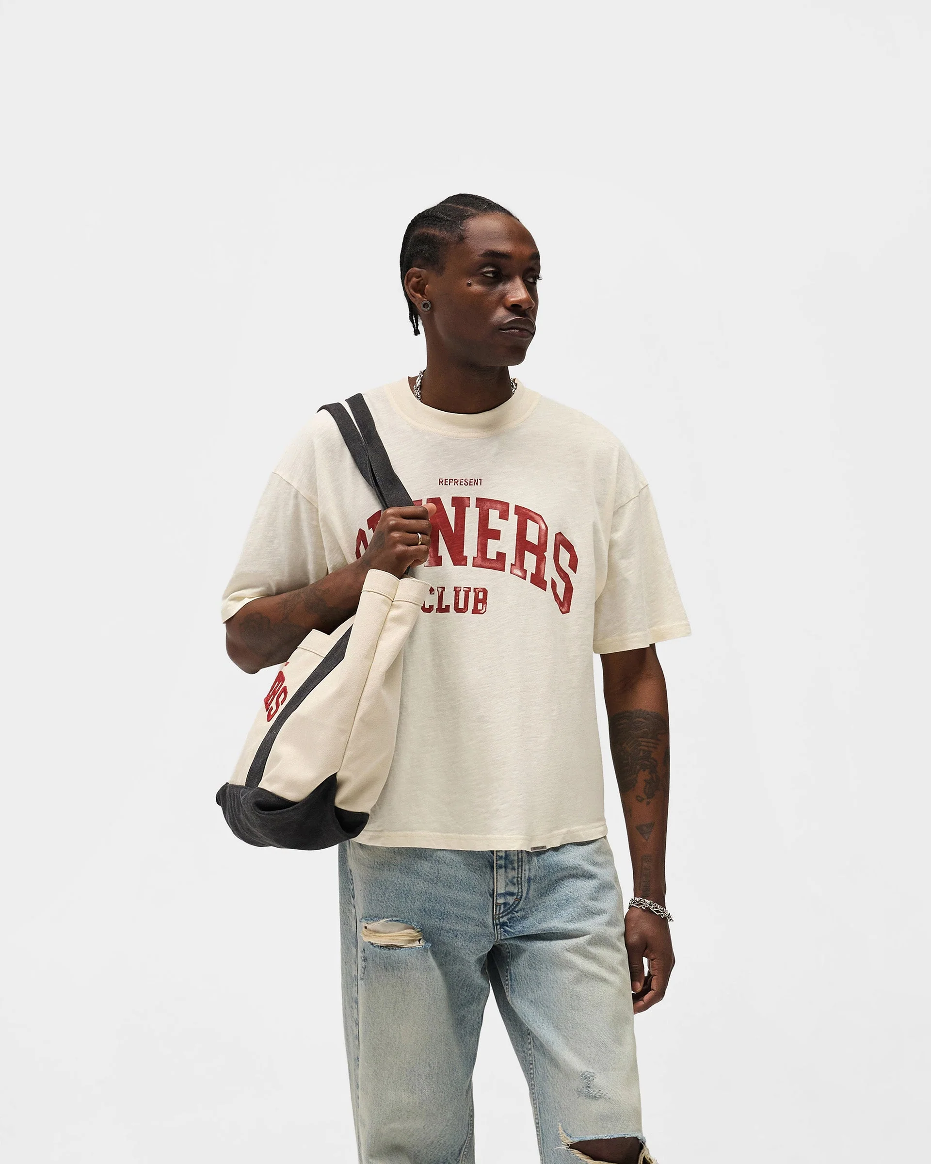Represent Owners Club T-Shirt - Buttercream