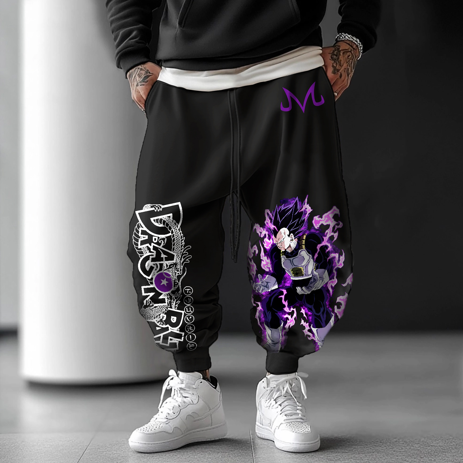 Unisex Casual Anime Streetwear Pants
