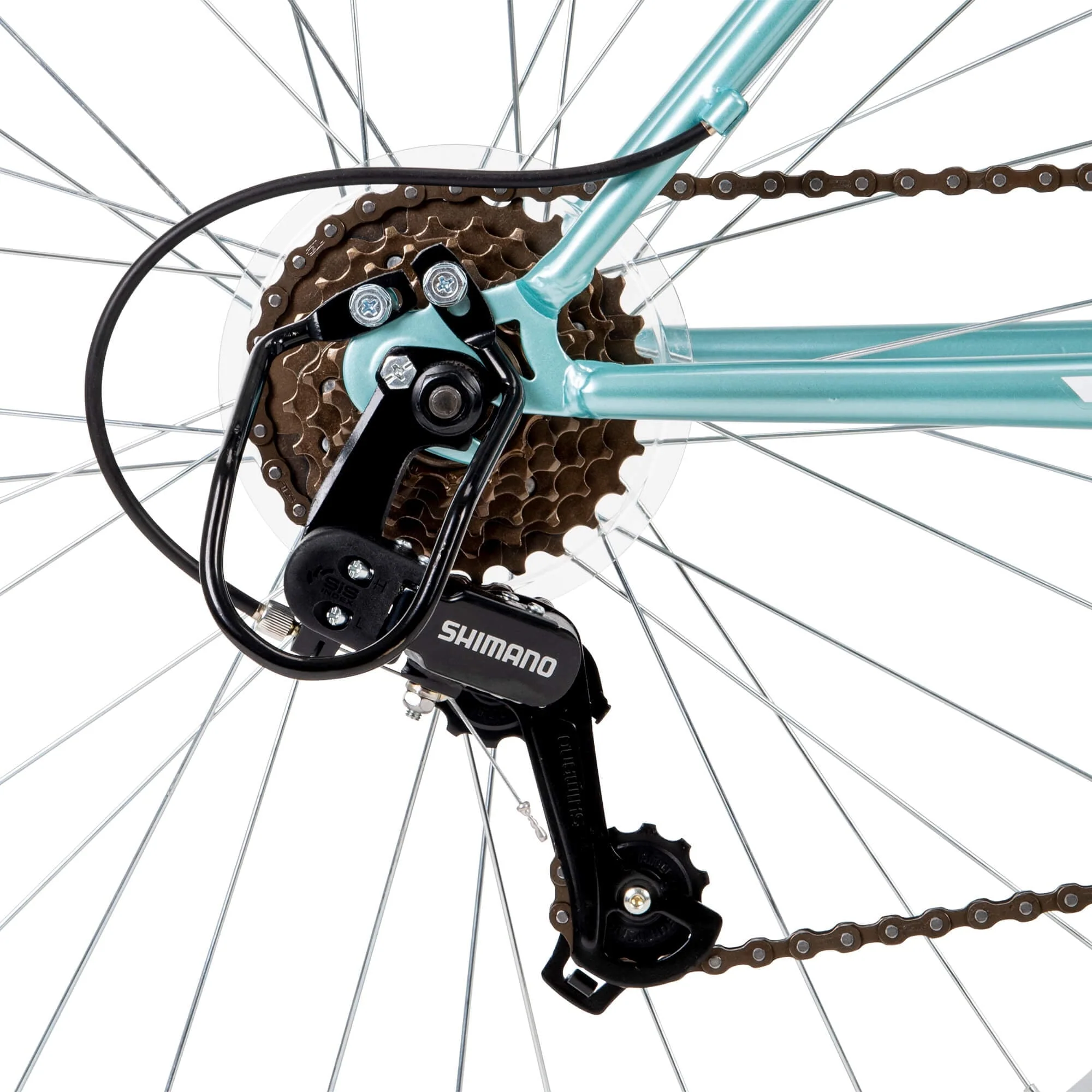 Huffy 26-?Rock Creek Women's 18-Speed Mountain Bike, Mint - Image 8