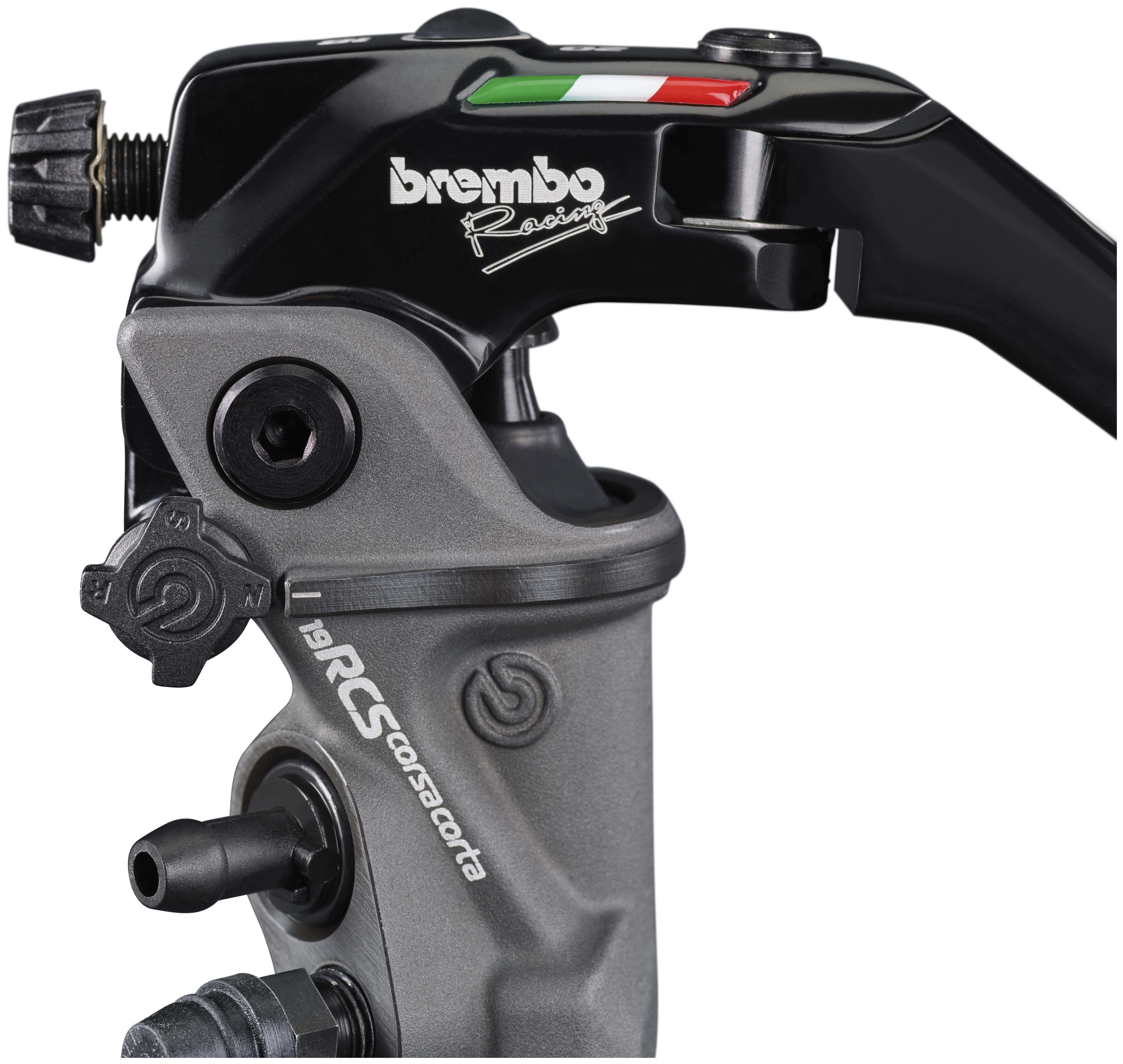 SportsBikeShop Brembo 19RCS Corsa Corta Brake Master Cylinder