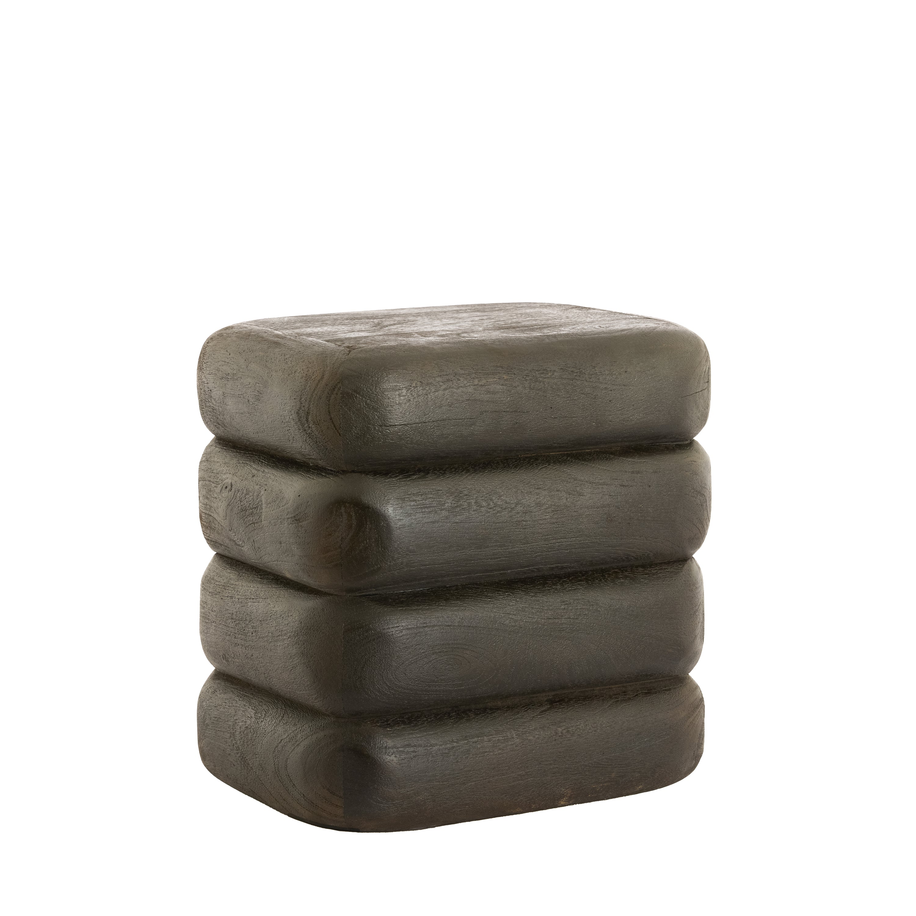 Light & Living bijzettafel FREYJA van hout mat donker roodbruin –