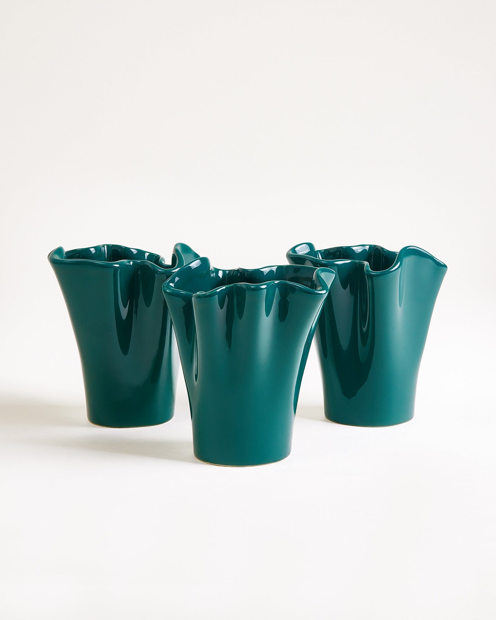 Duna Vase S dunkelgrün