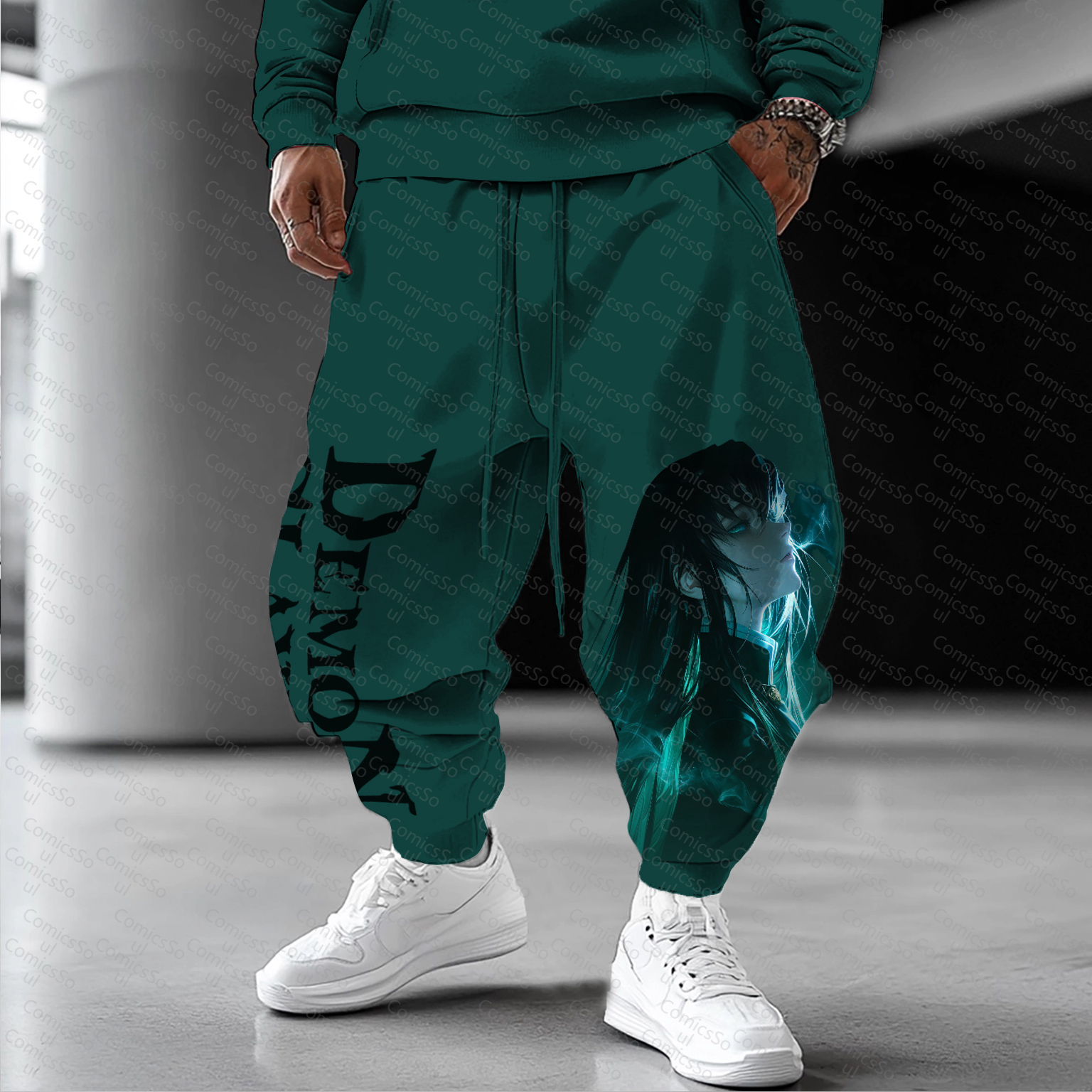 Unisex  “Comicssoul” Casual Anime Streetwear Pants