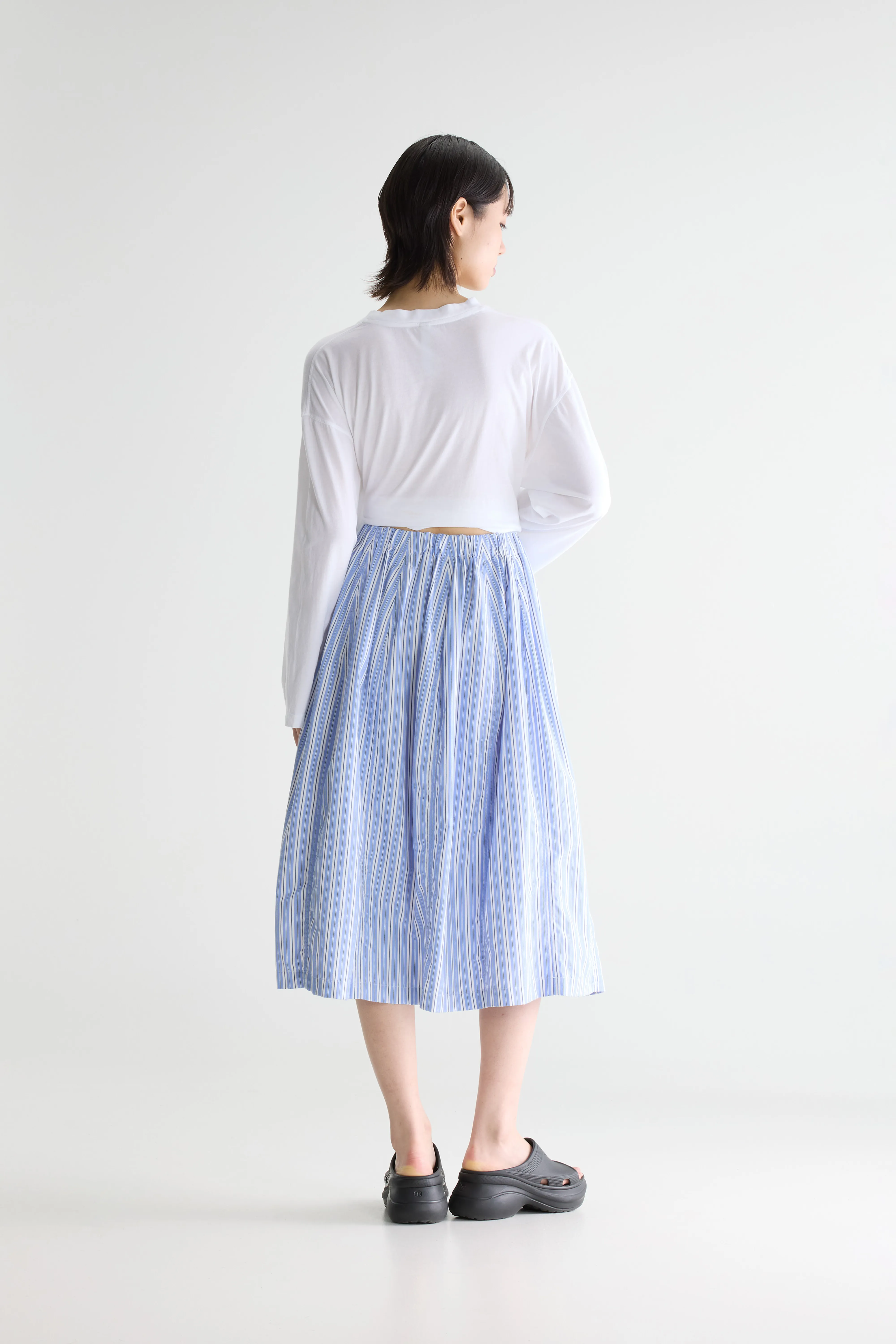 Bellerose Cinley striped midi skirt (261 / W / STRIPE A)