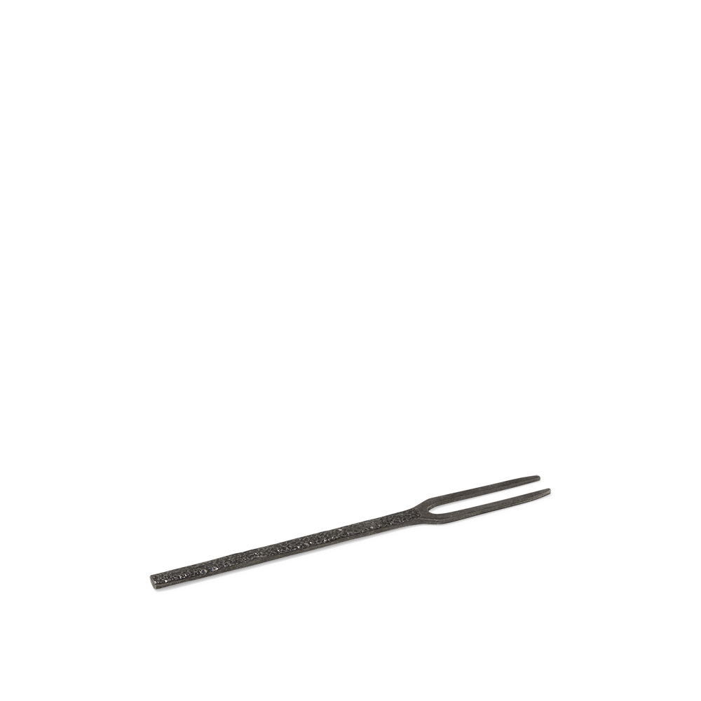 Fourche en métal martelé - Anthracite - La Nouvelle Table