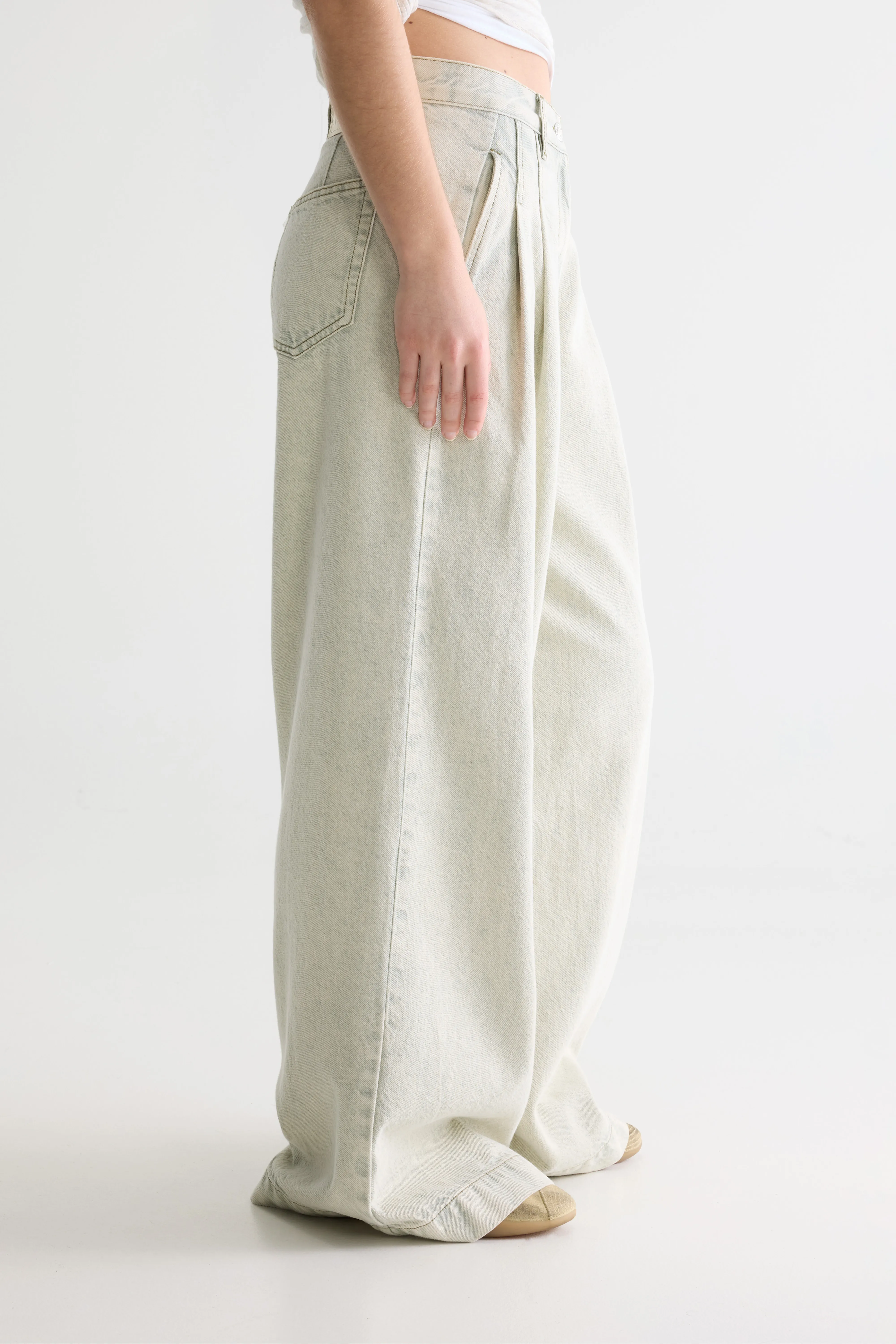 Bellerose Denim N. 74 - super-wide jeans (261 / W / JADEITE)