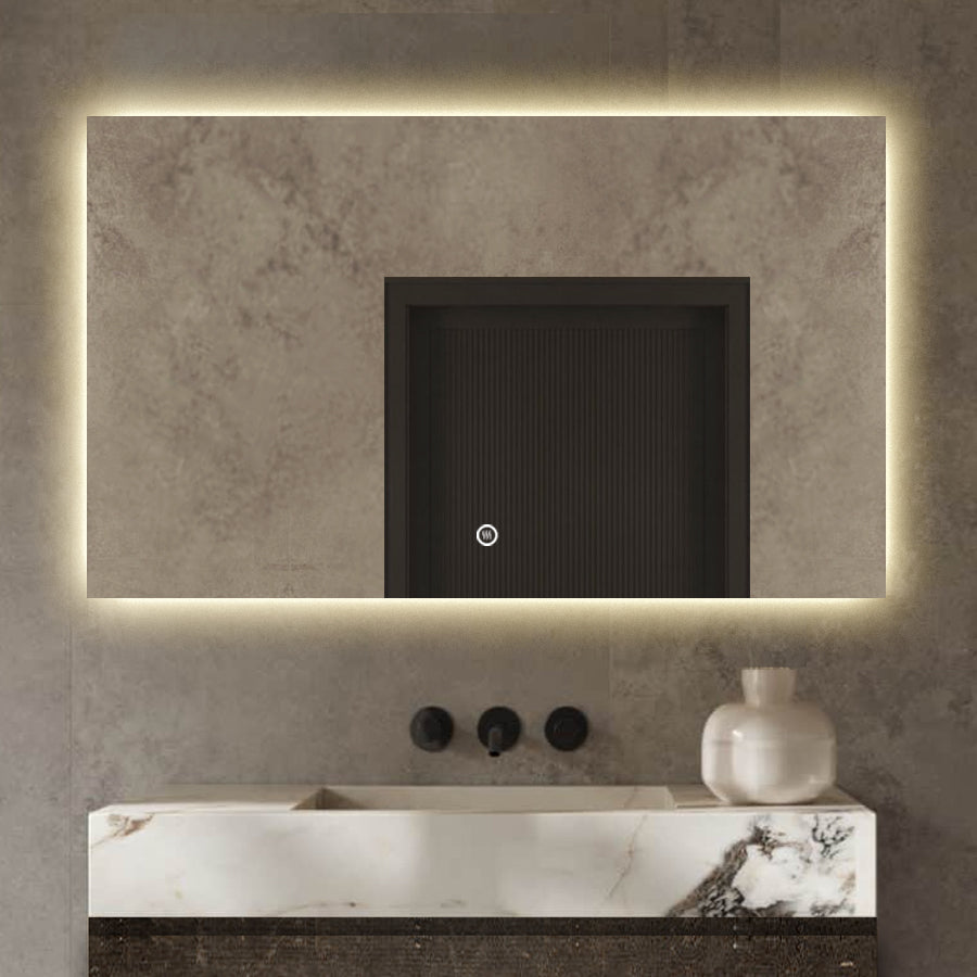 Vtw Living - Badkamerspiegel met Verlichting Spiegel - 140 x 80 cm