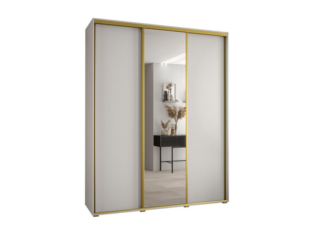 ARMARIO 3 DE PUERTAS CORREDERAS 235 - 2/200/45 3 puertas Blanco/Blanco/Nestleano
