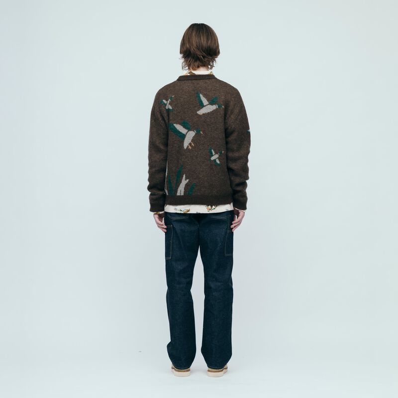 HUMAN MADE GRAPHIC KNIT SWEATER