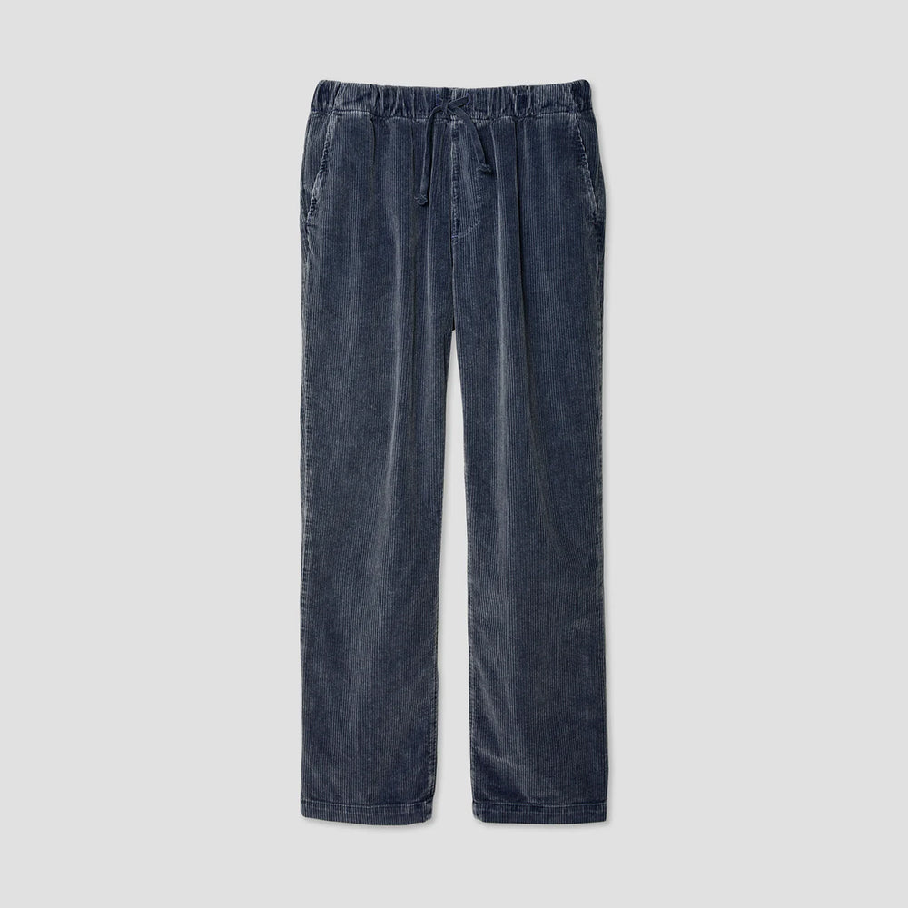 Save Khaki United - Chino en velours - Bleu marine